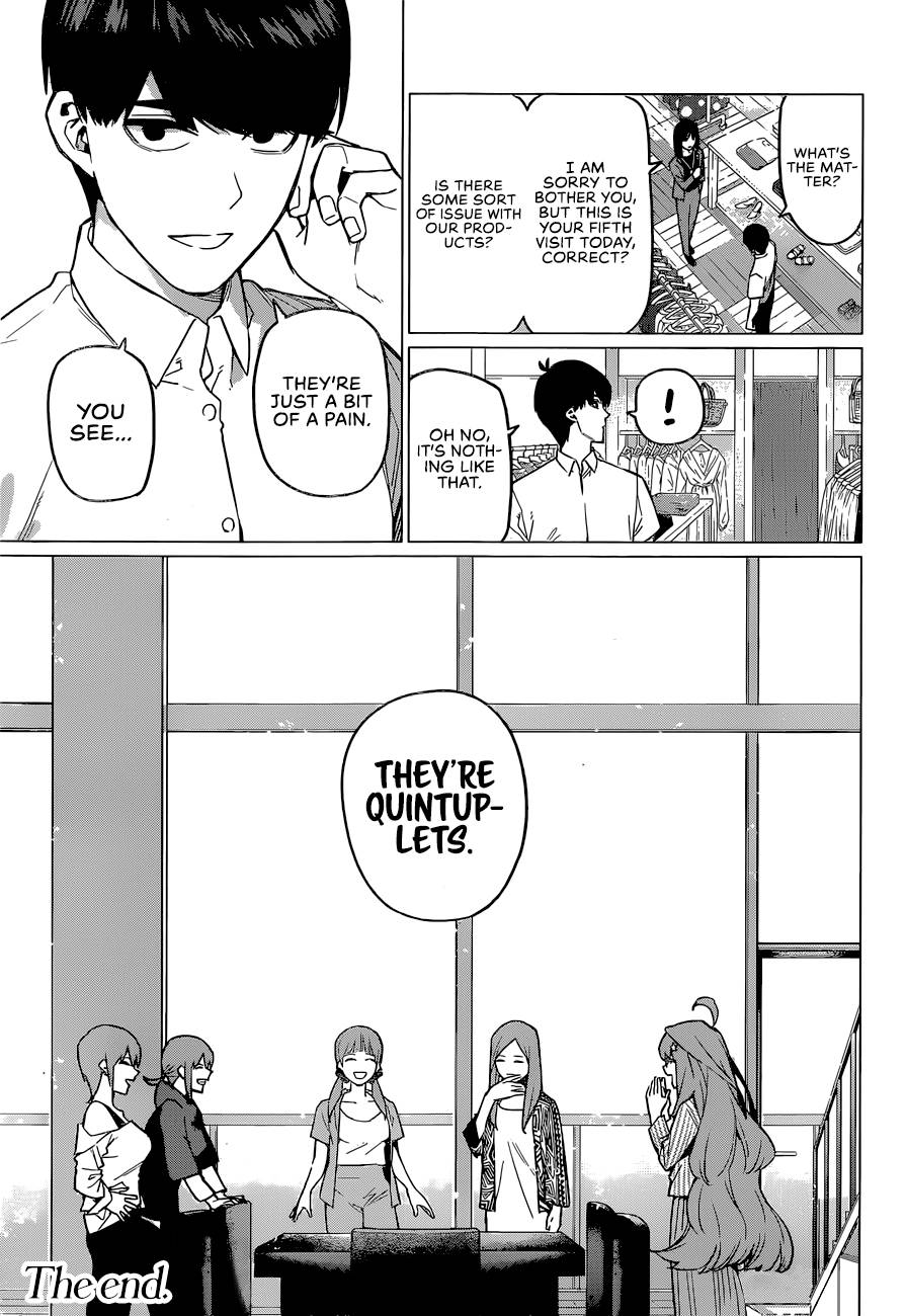 Go-Toubun No Hanayome Chapter 123 page 18 - 