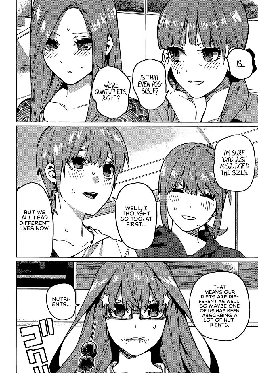 Go-Toubun No Hanayome Chapter 123 page 3 - 