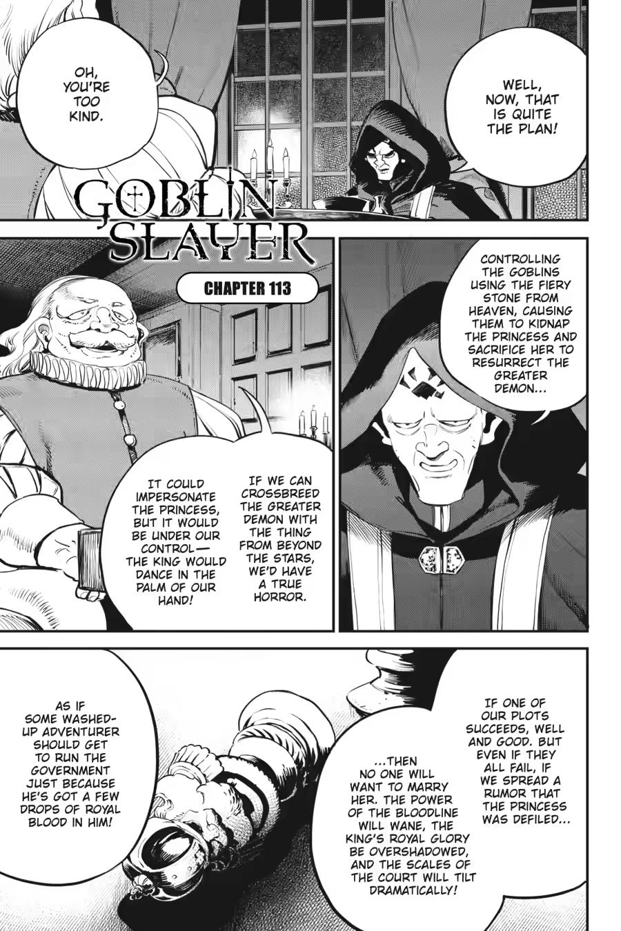 Goblin Slayer Chapter 113 page 1 - 