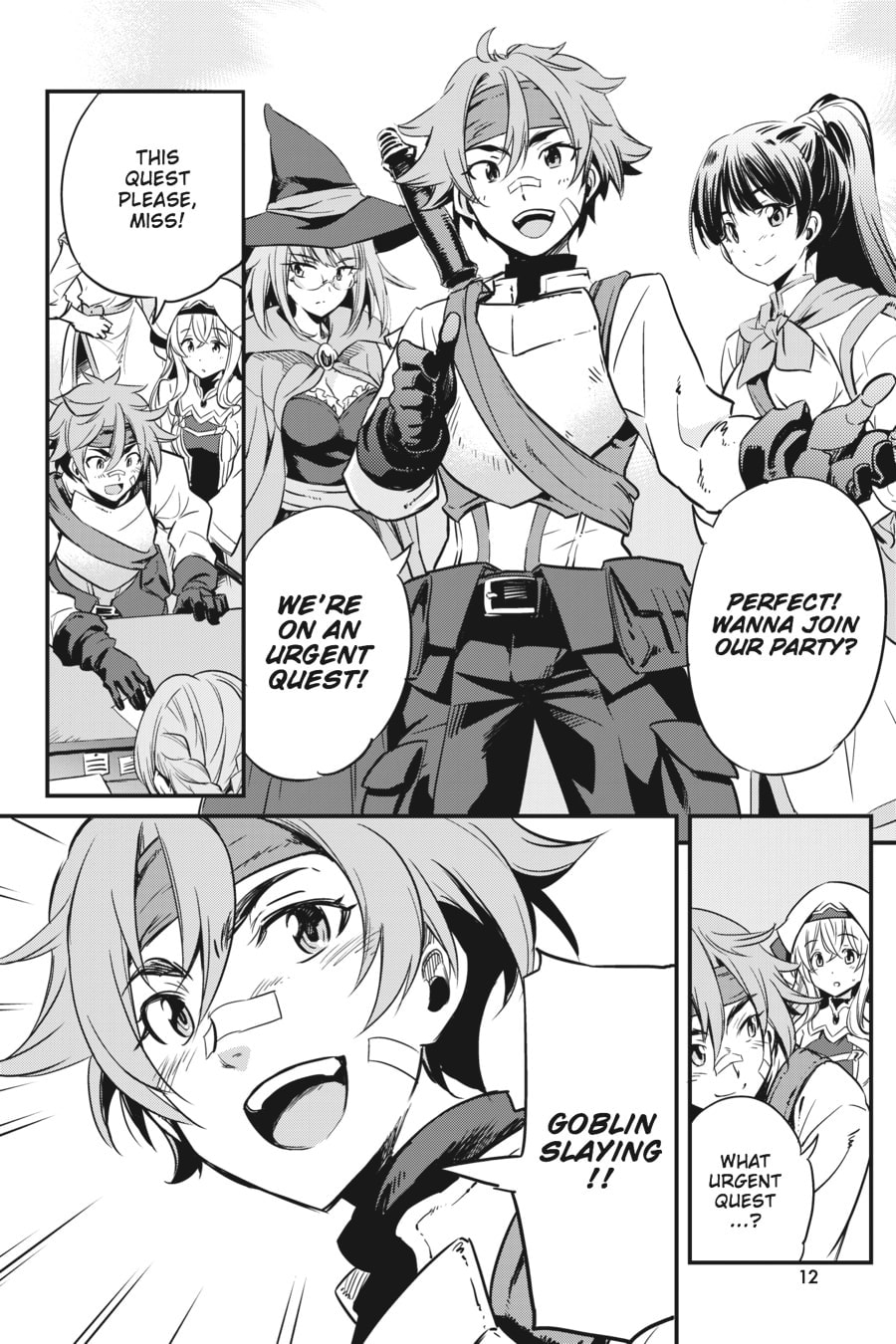 Goblin Slayer Chapter 1 page 12 - 