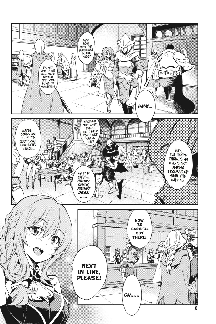 Goblin Slayer Chapter 1 page 8 - 