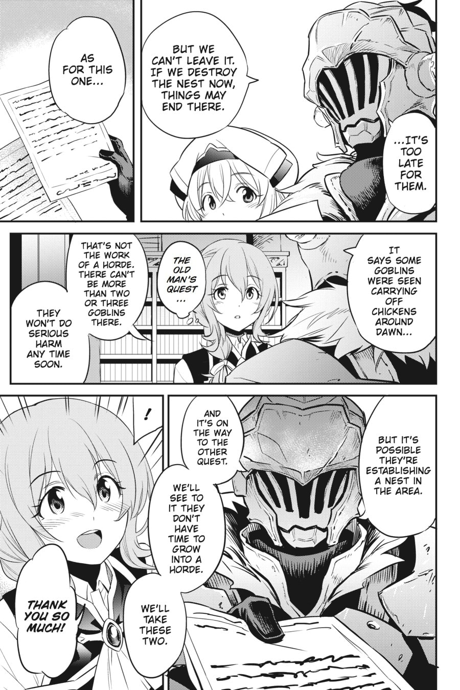 Goblin Slayer Chapter 3 page 34 - 