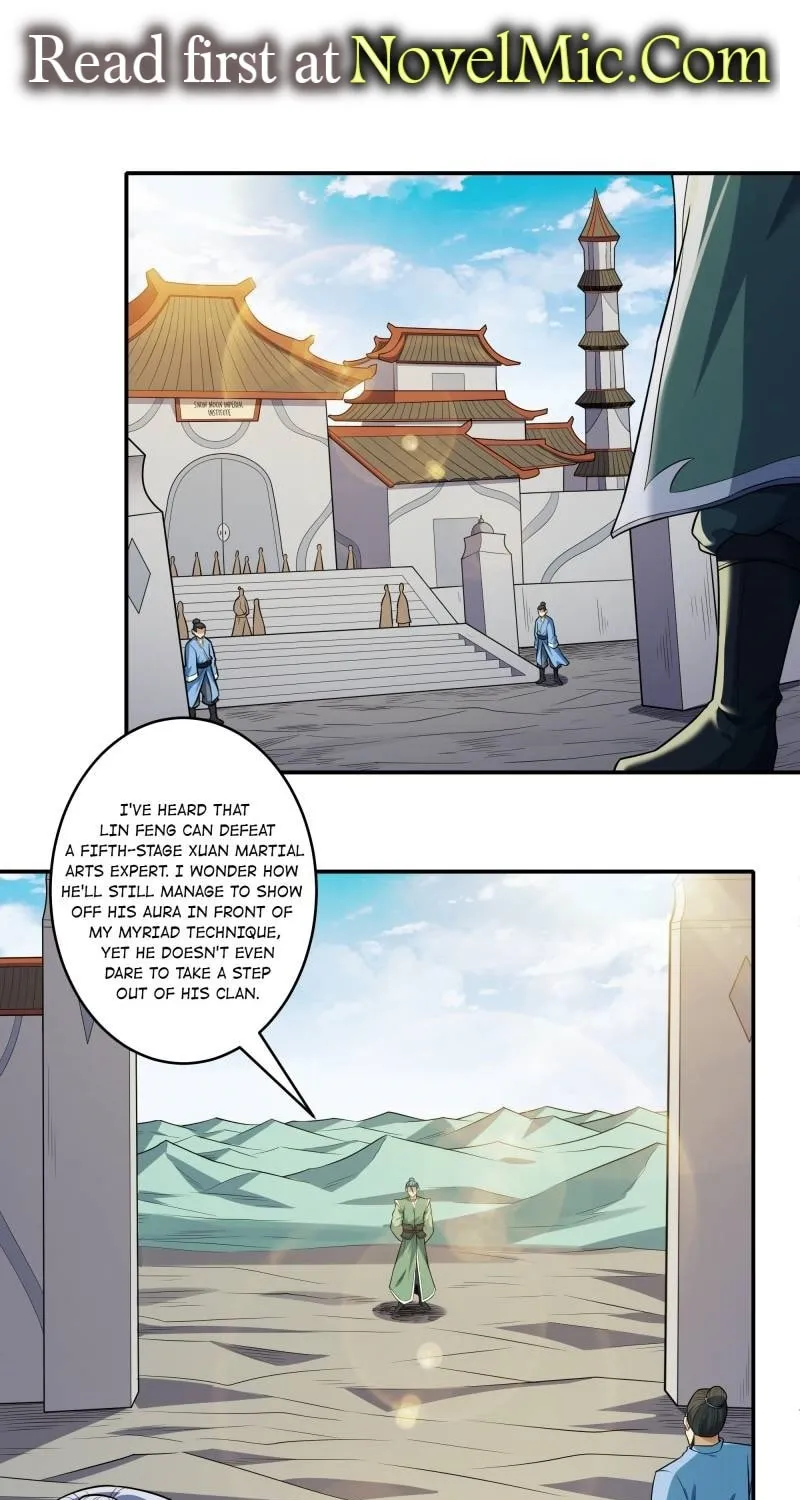 God of Martial Arts (Colored) Chapter 628 page 1 - 