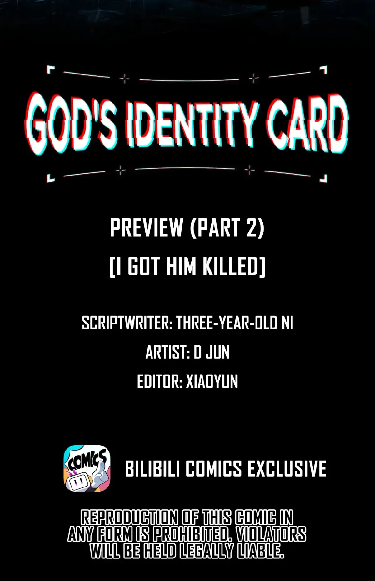 God's Identity Card Chapter 0.5 page 2 - 