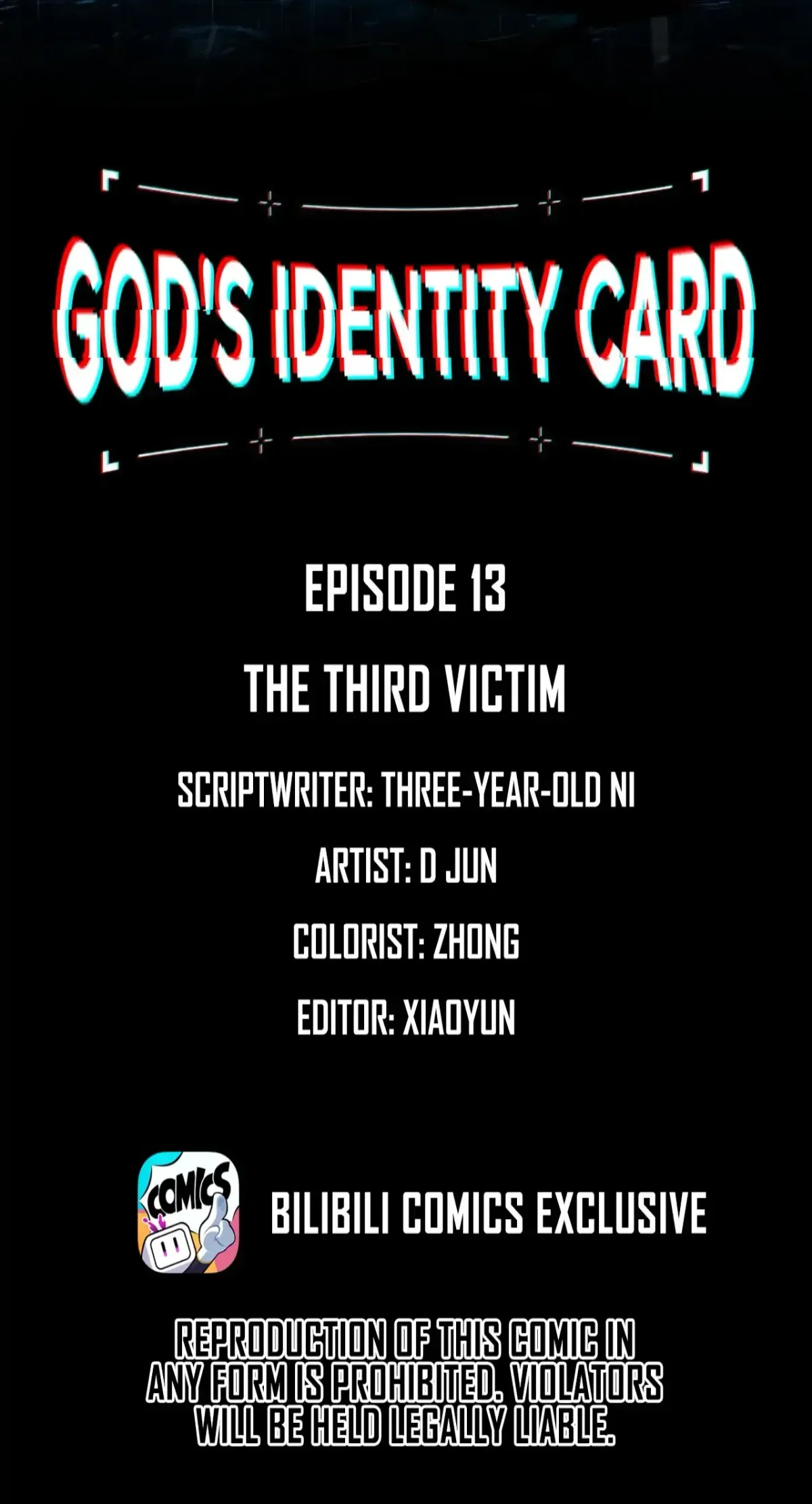 God's Identity Card Chapter 13 page 2 - 