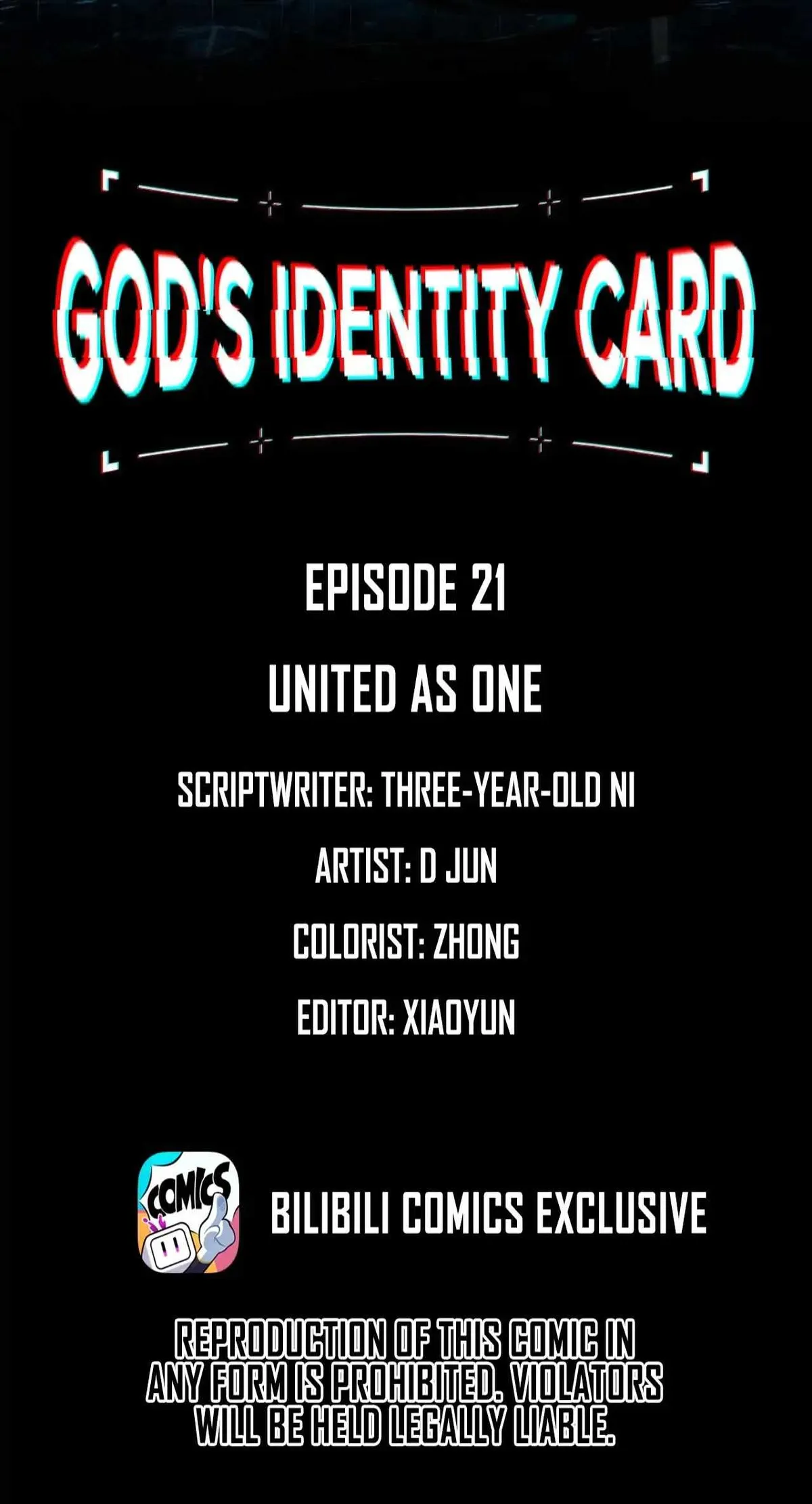 God's Identity Card Chapter 21 page 2 - 