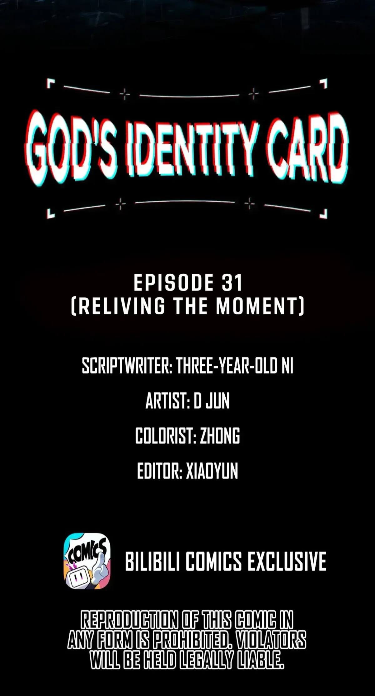 God's Identity Card Chapter 31 page 2 - 