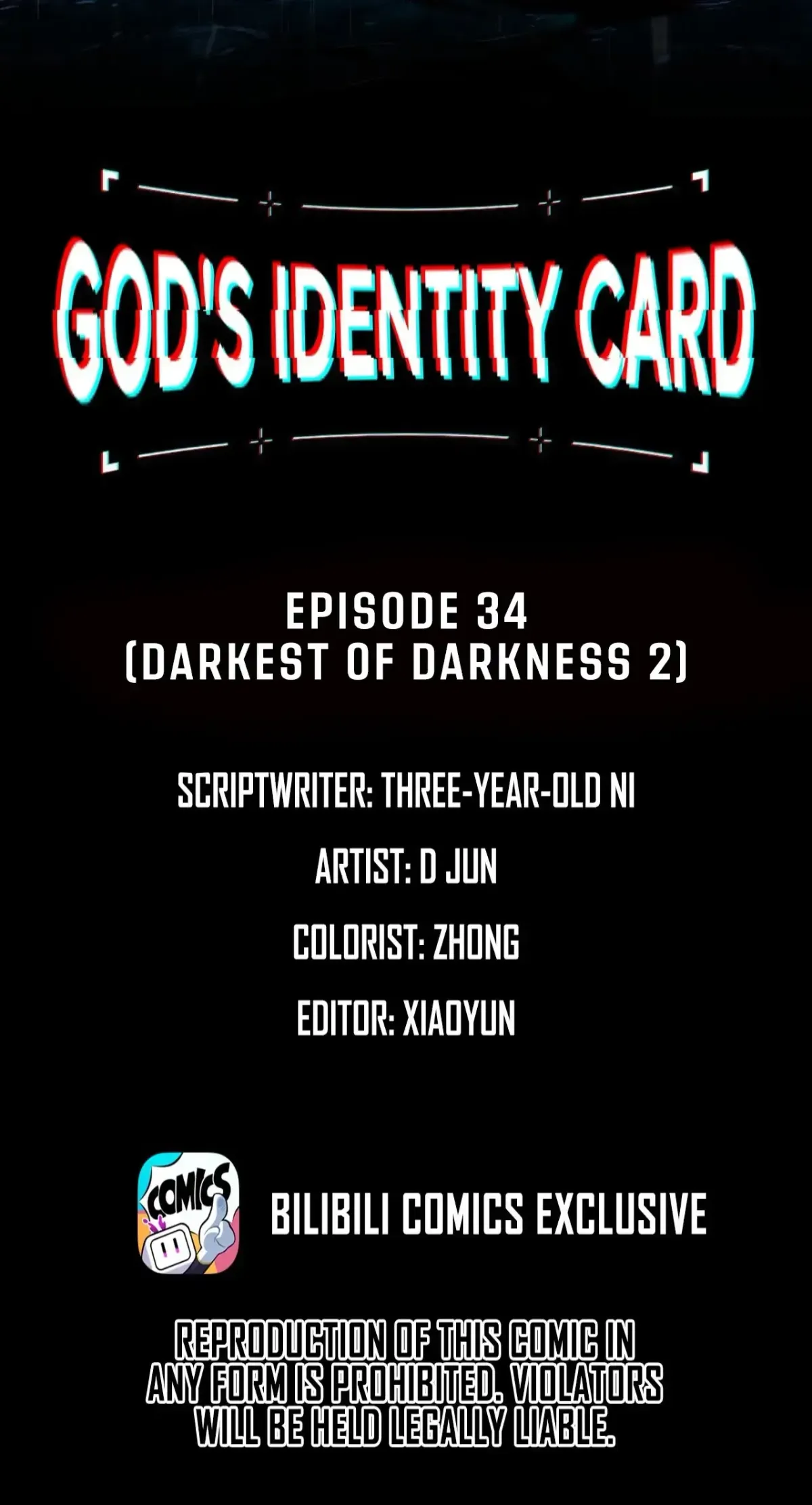 God's Identity Card Chapter 34 page 2 - 