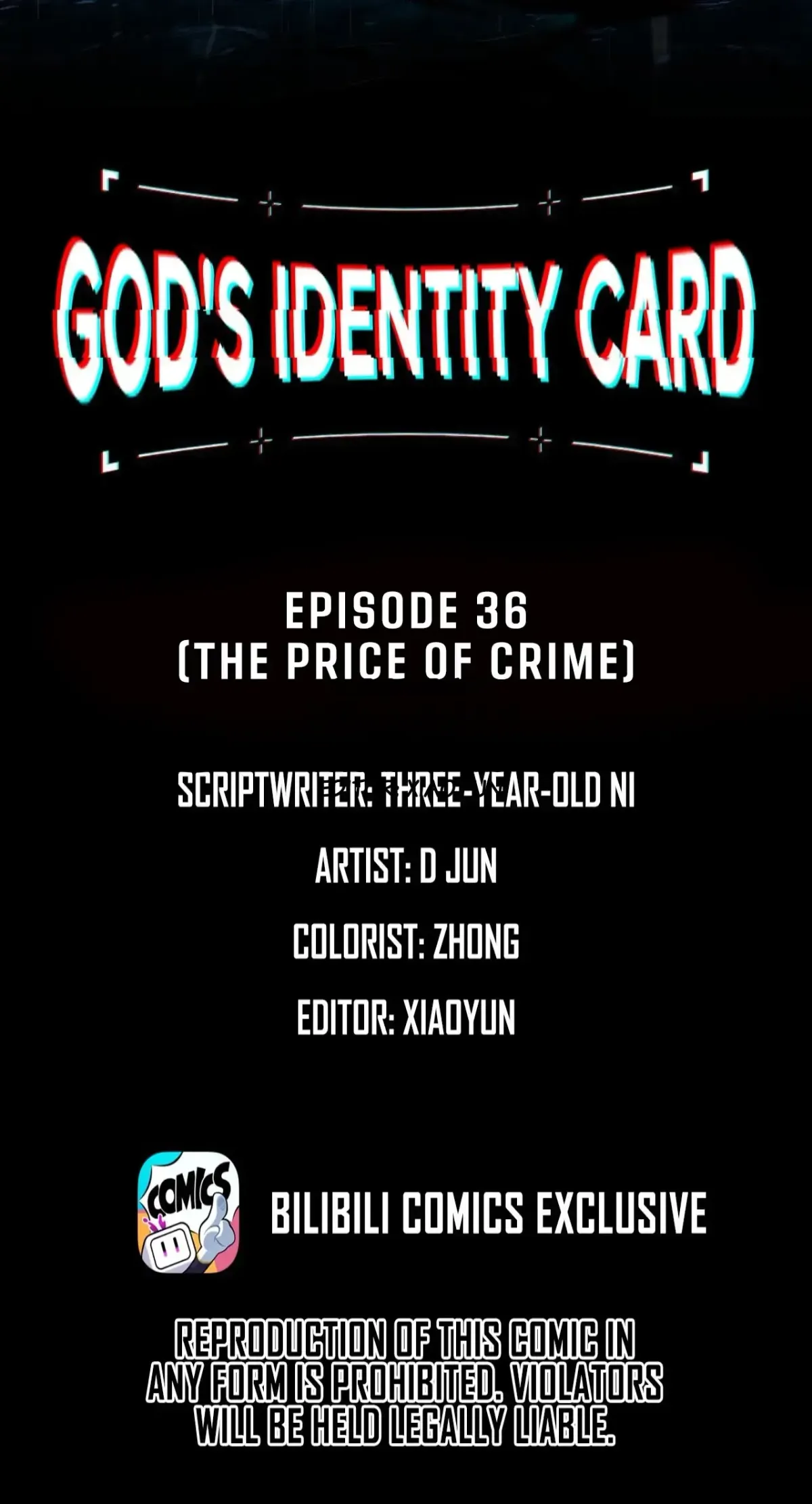 God's Identity Card Chapter 36 page 2 - 