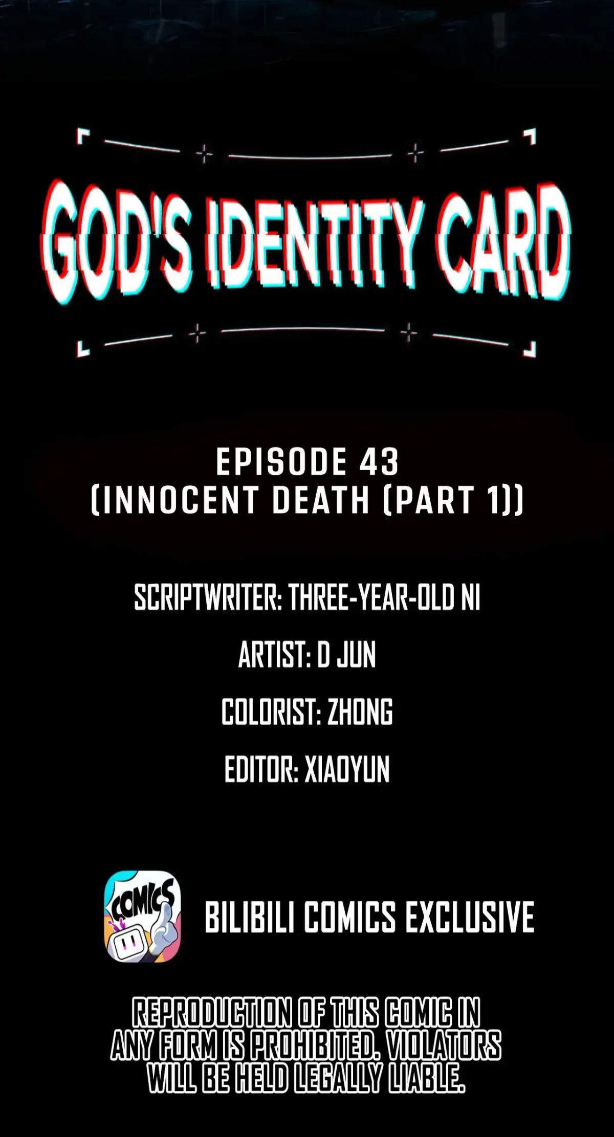 God's Identity Card Chapter 43 page 2 - 