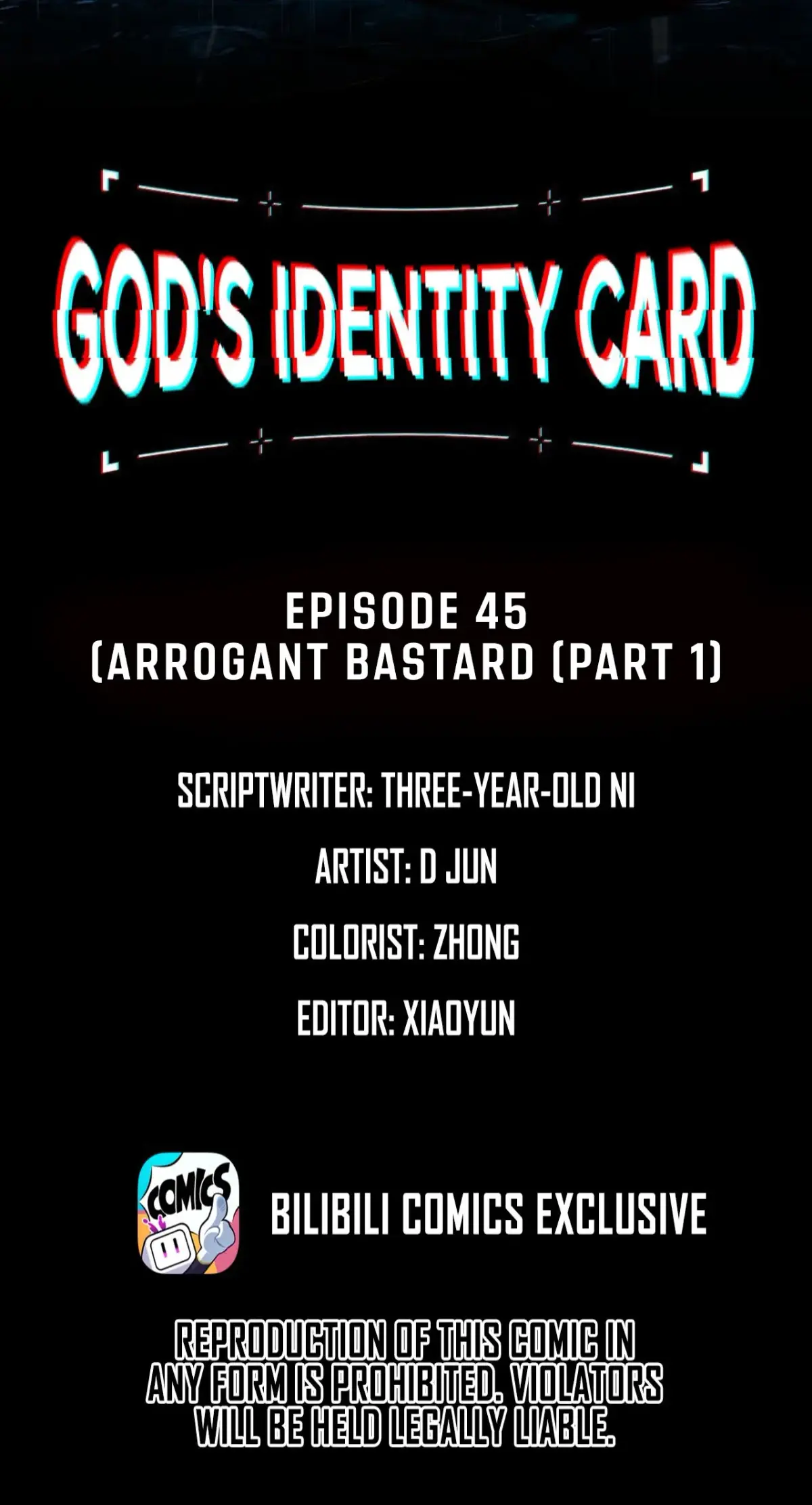 God's Identity Card Chapter 45 page 2 - 