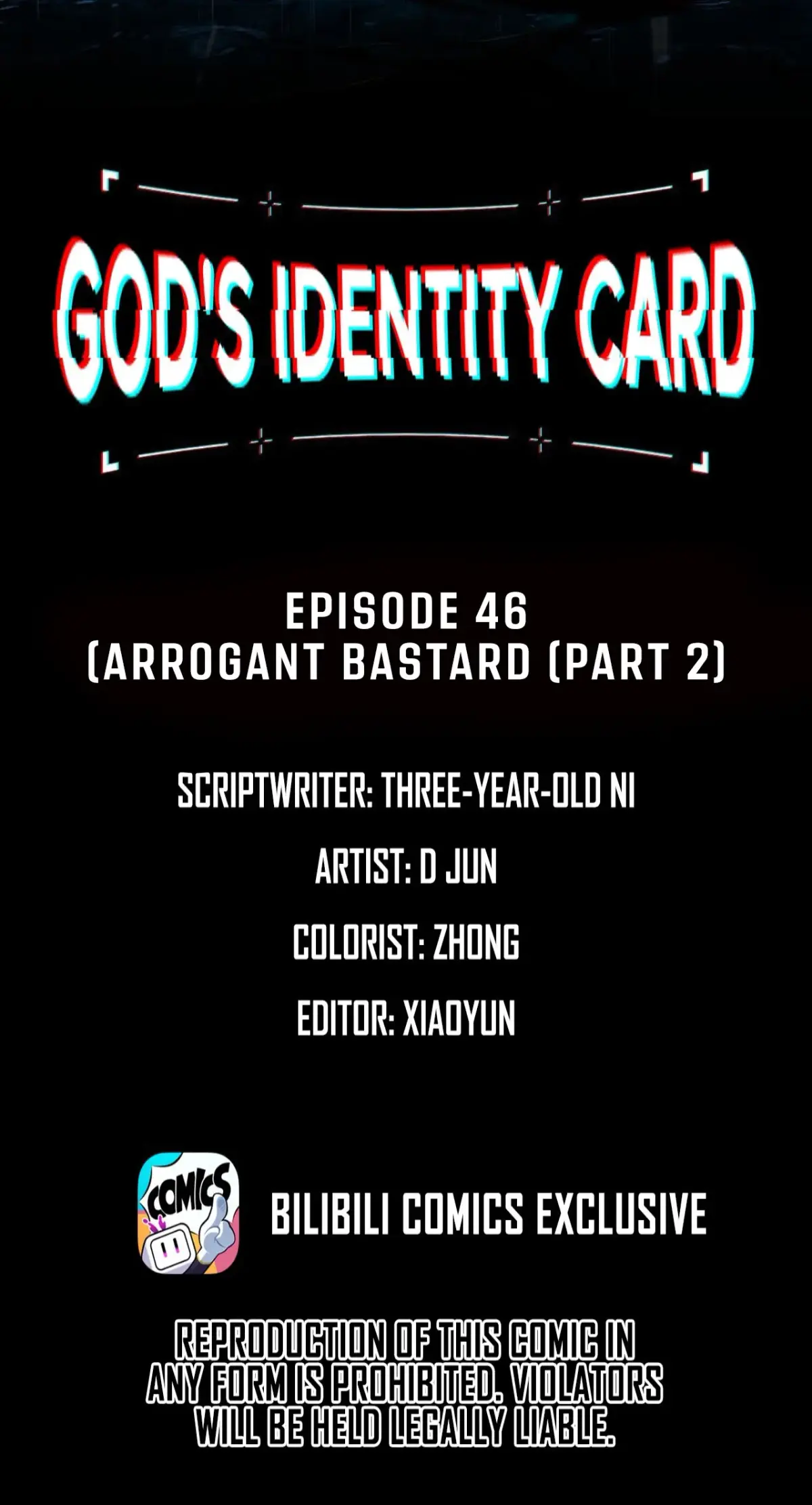 God's Identity Card Chapter 46 page 2 - 
