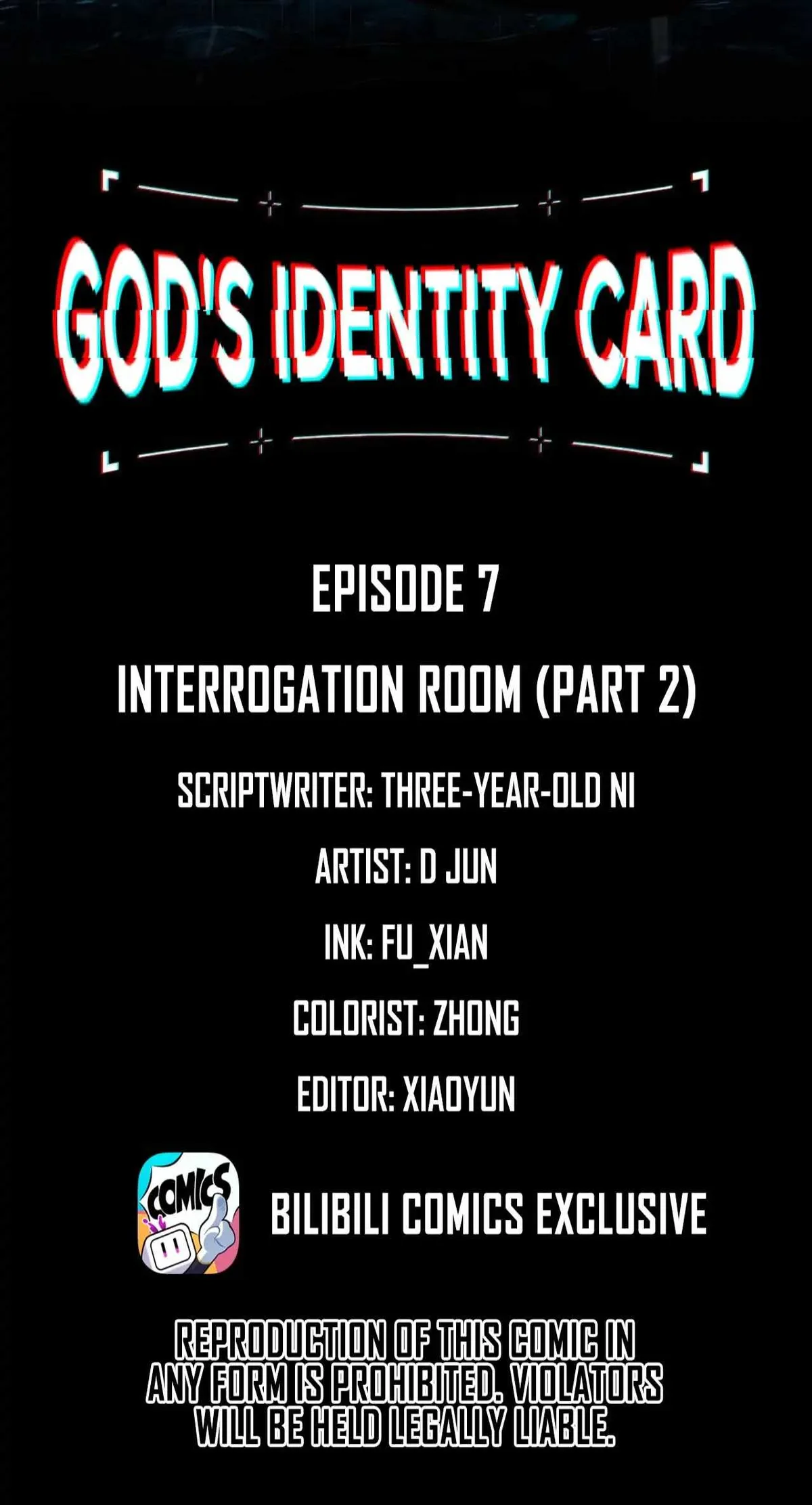 God's Identity Card Chapter 7 page 3 - 