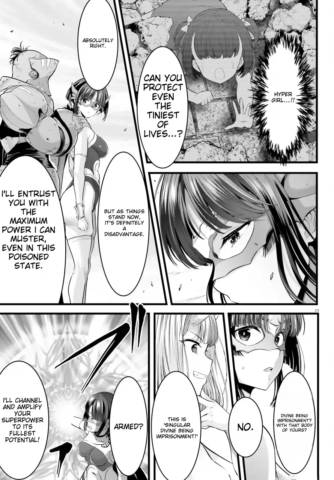 Goddess Defeat: Reincarnation Valanowas Chapter 21 page 23 - 