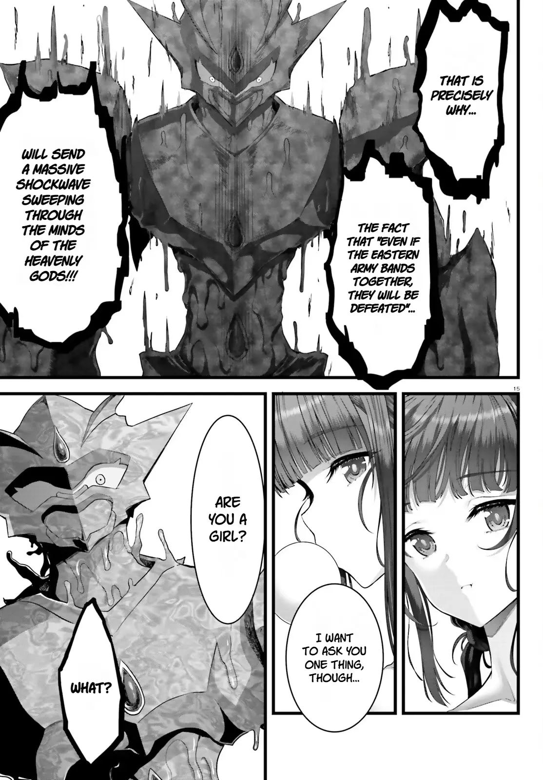 Goddess Defeat: Reincarnation Valanowas Chapter 36 page 14 - 