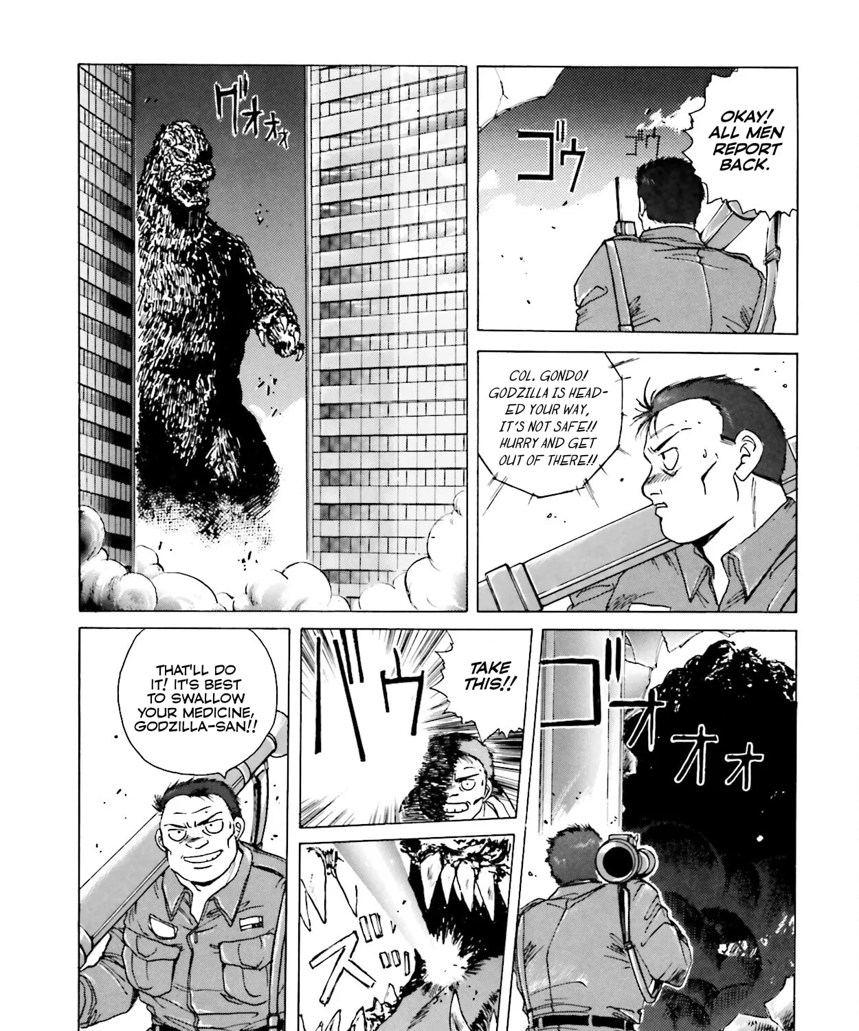 Godzilla 1990 Chapter 3 page 165 - 