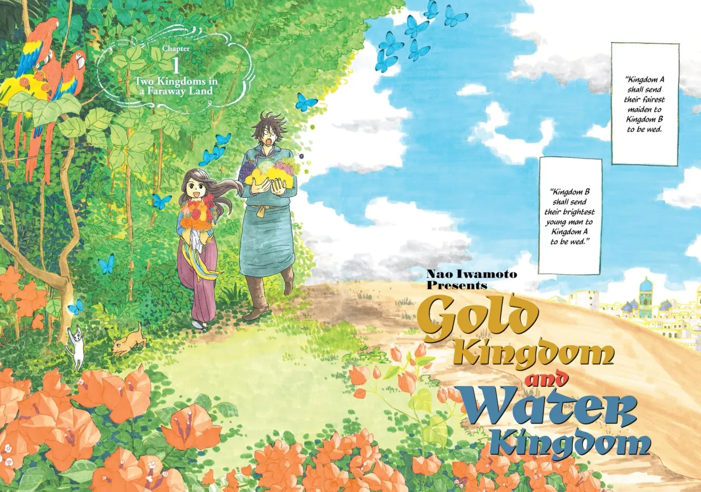 Gold Kingdom and Water Kingdom Chapter 1 page 3 - 