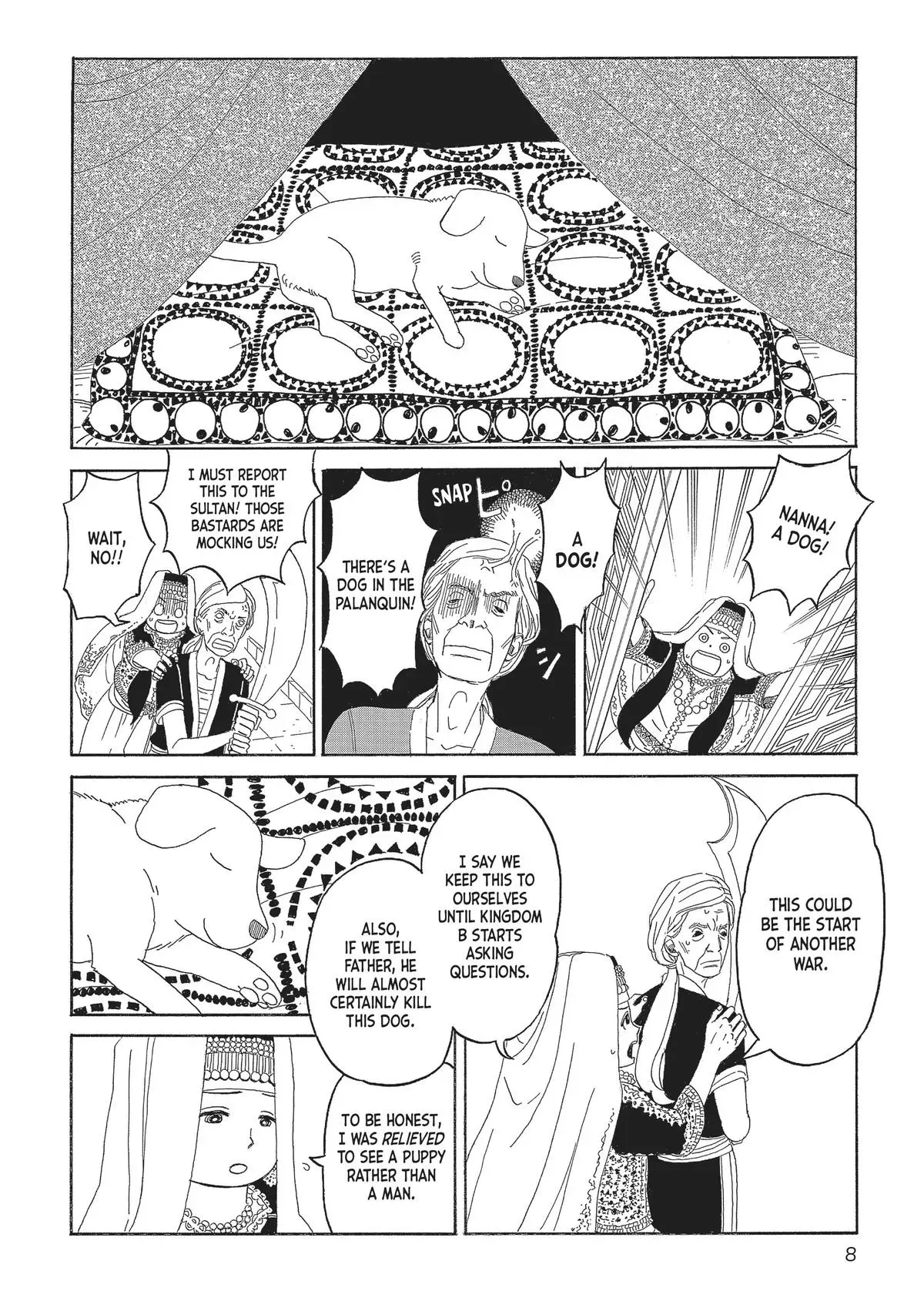 Gold Kingdom and Water Kingdom Chapter 1 page 8 - 