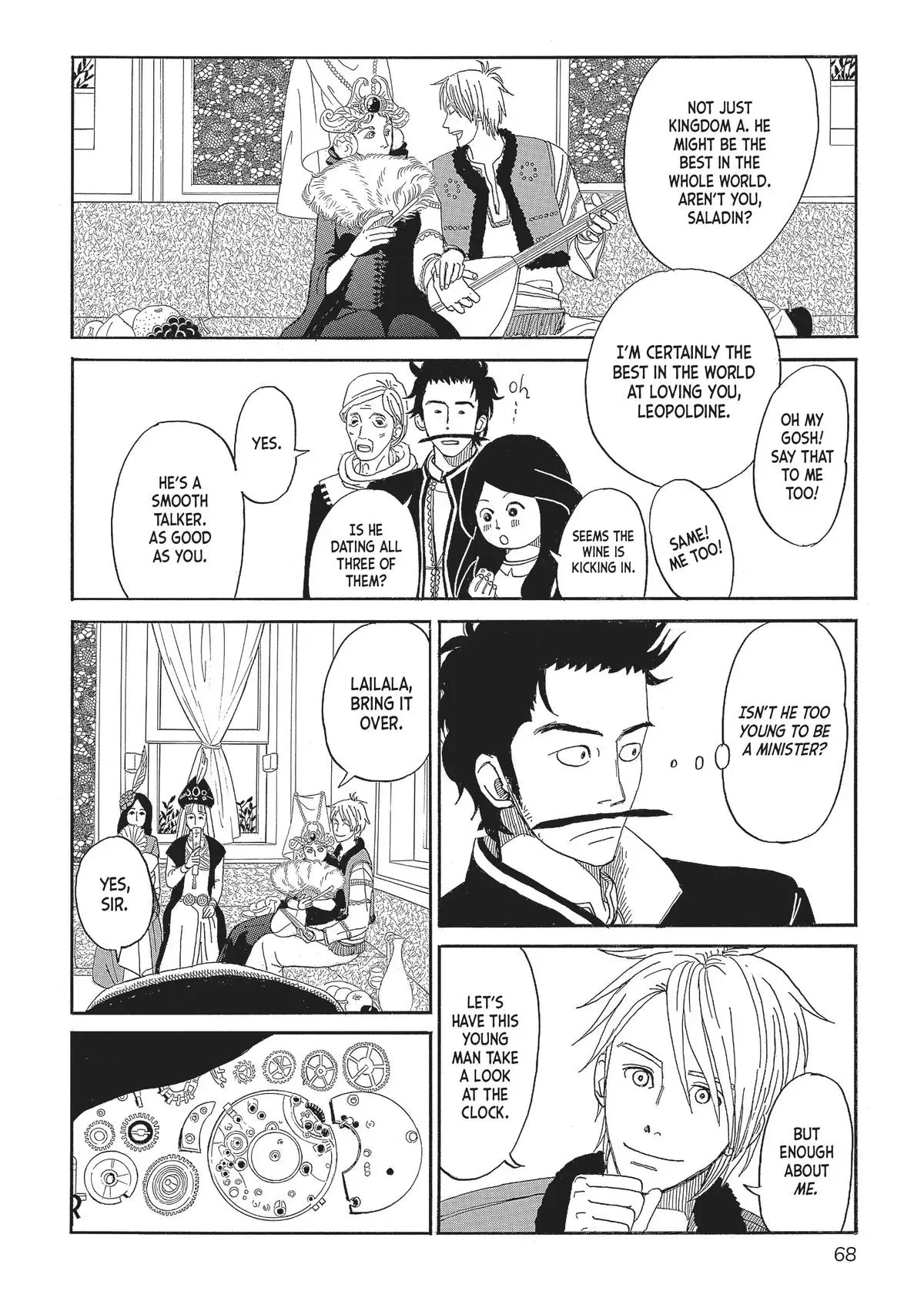 Gold Kingdom and Water Kingdom Chapter 3 page 10 - 