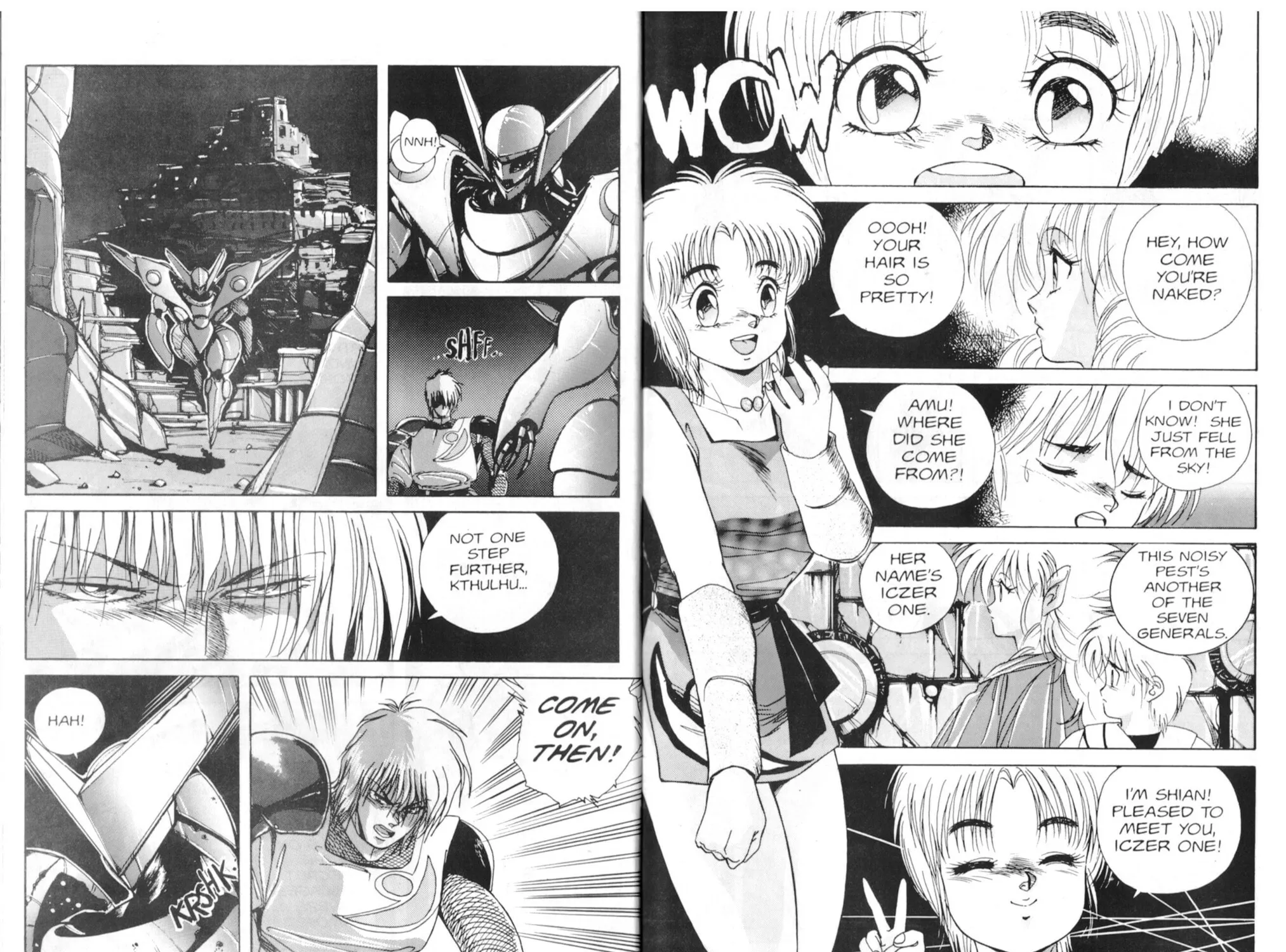Golden Warrior Iczer-1 Chapter 2 page 33 - 
