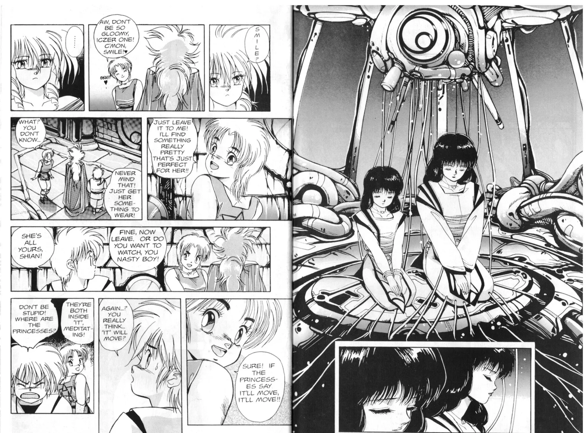 Golden Warrior Iczer-1 Chapter 2 page 35 - 