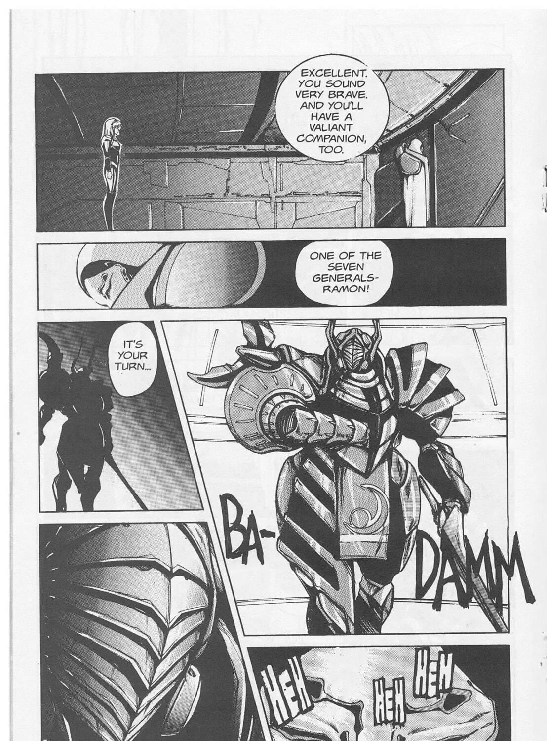 Golden Warrior Iczer-1 Chapter 5 page 35 - 