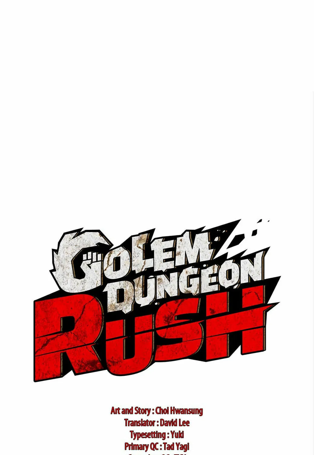 Golem Dungeon Rush Chapter 25 page 1 - 