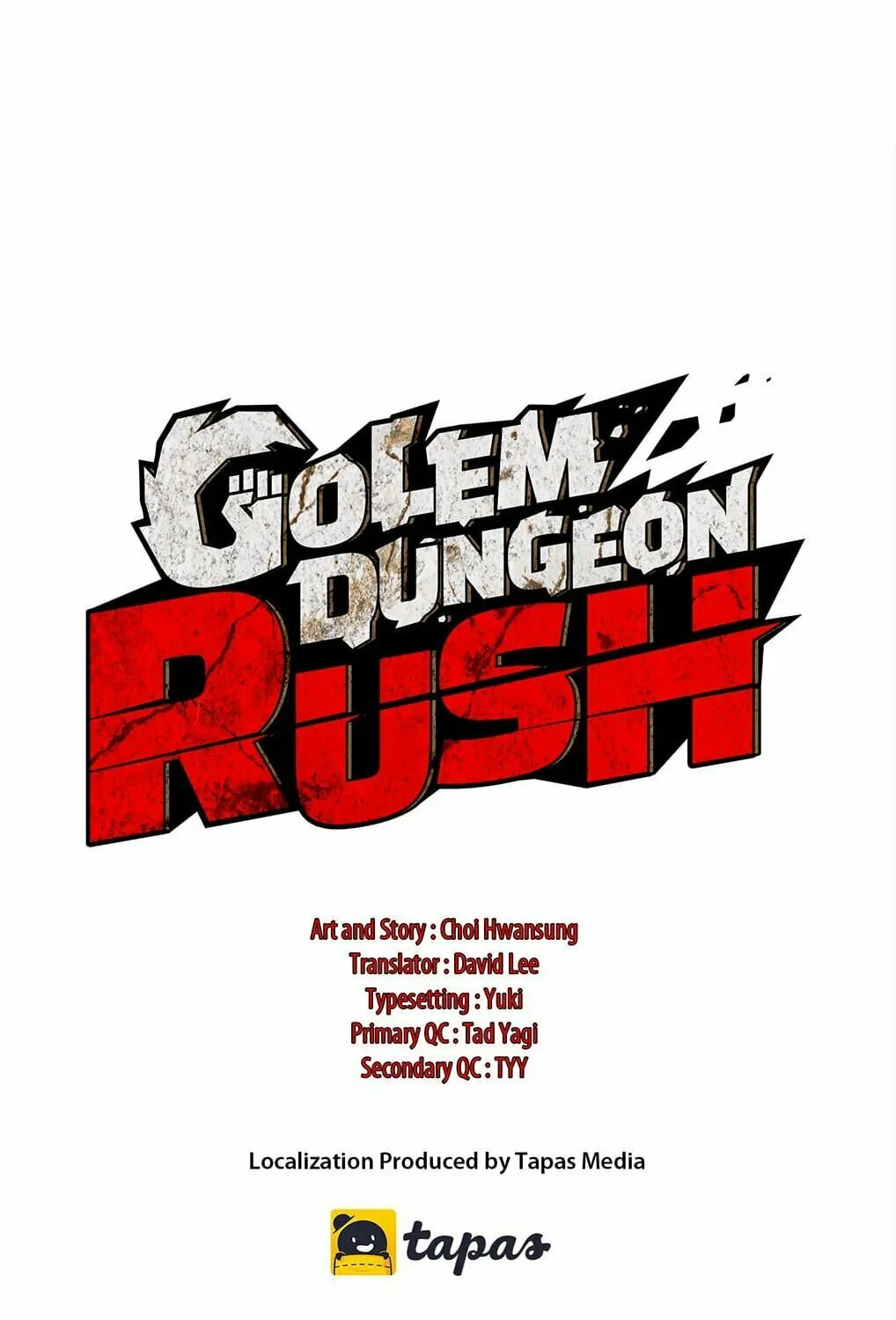 Golem Dungeon Rush Chapter 27 page 1 - 