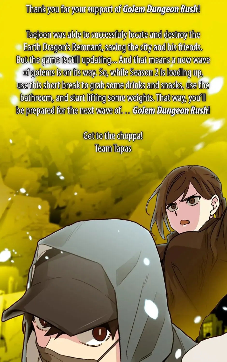 Golem Dungeon Rush Chapter 38.1 page 3 - 