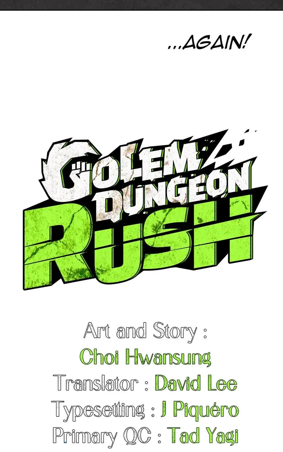 Golem Dungeon Rush Chapter 40 page 137 - 