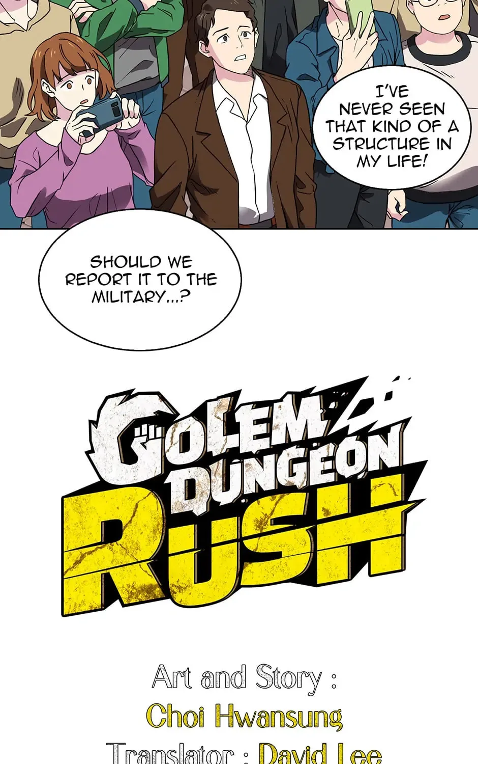 Golem Dungeon Rush Chapter 41 page 3 - 