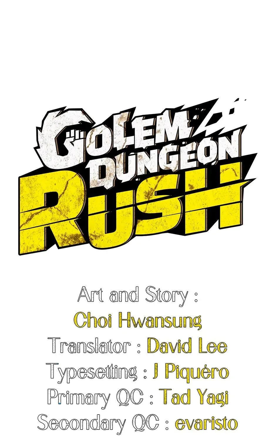 Golem Dungeon Rush Chapter 77 page 1 - 