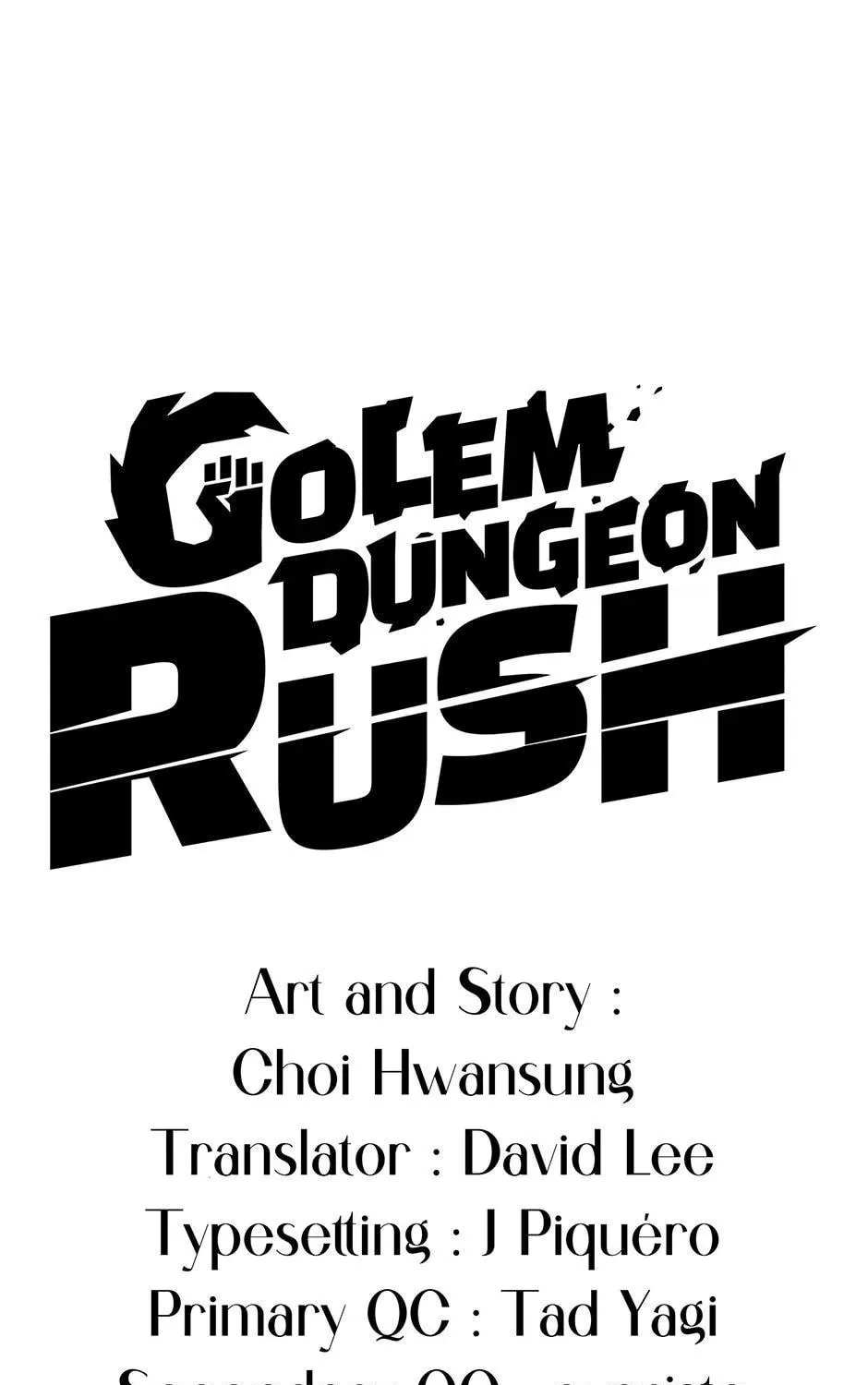 Golem Dungeon Rush Chapter 78 page 1 - 