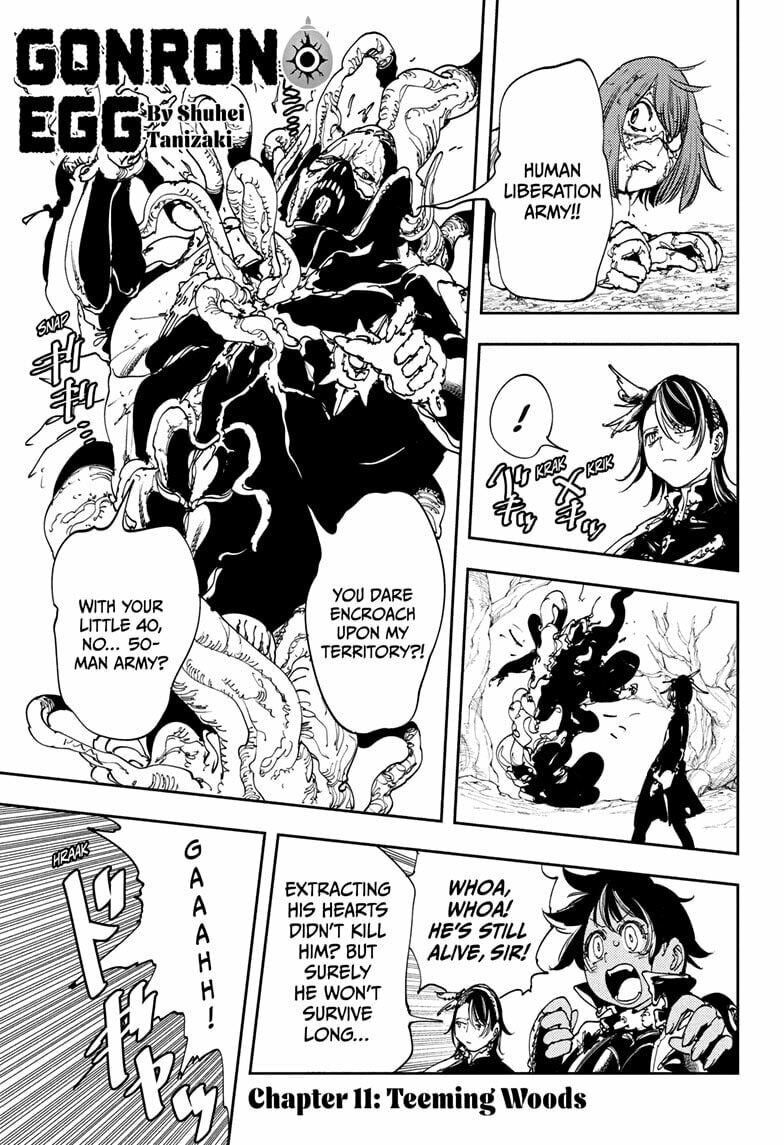Gonron Egg Chapter 11 page 1 - 