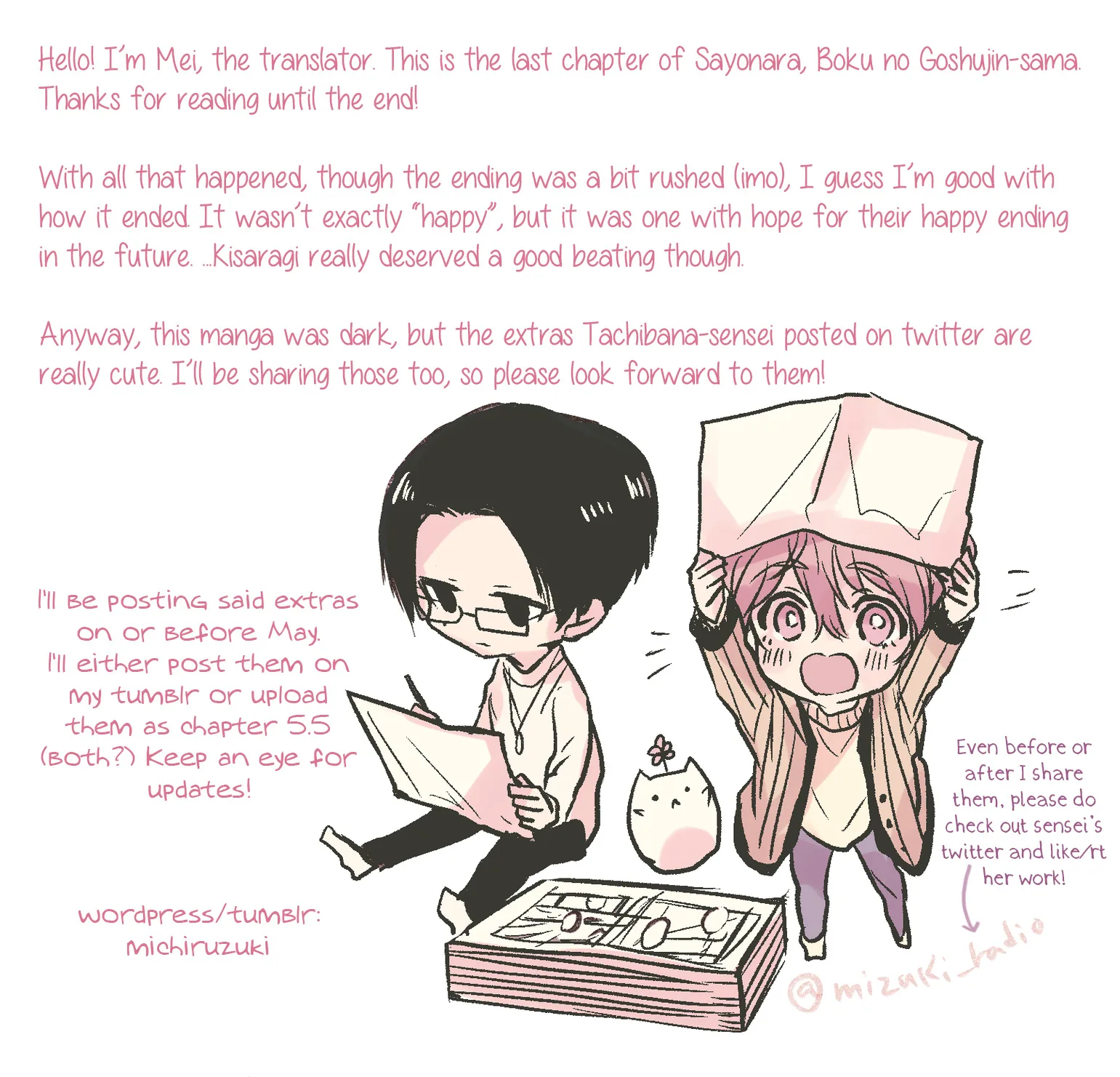Goodbye, My Master. Chapter 5 page 39 - 