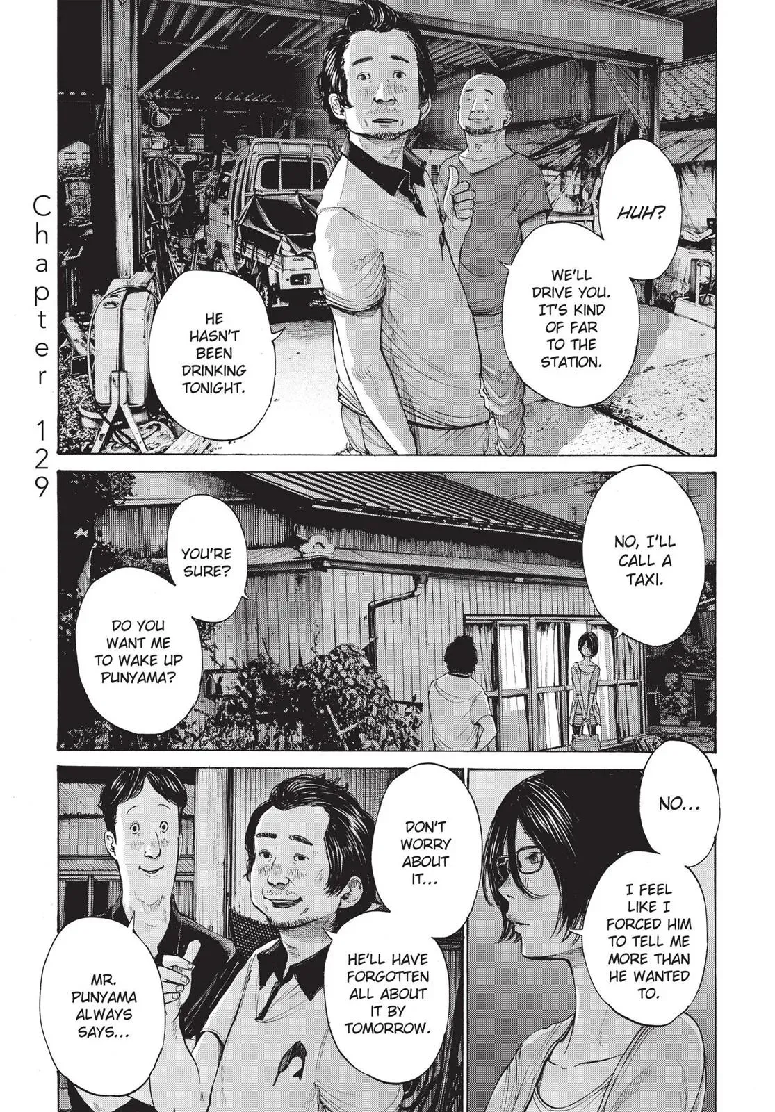 Goodnight Punpun Chapter 129 page 1 - 