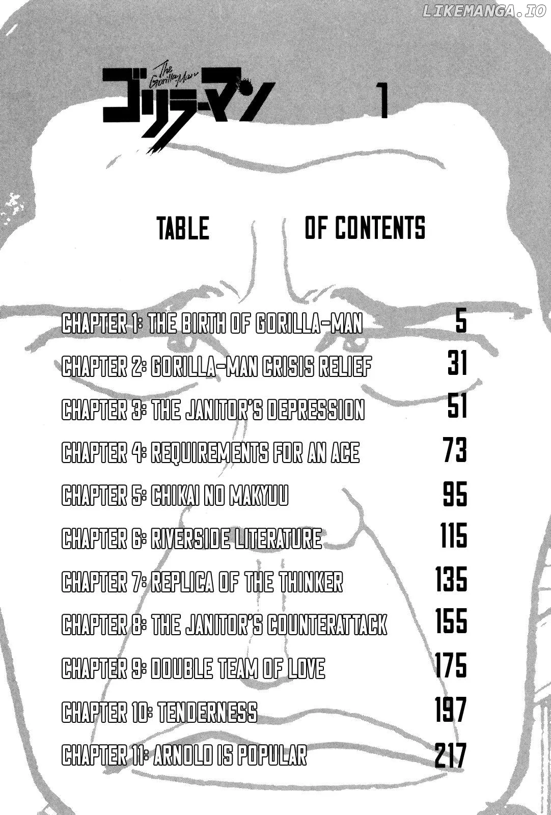 Gorillaman  Manga Chapter 1 page 5 - 