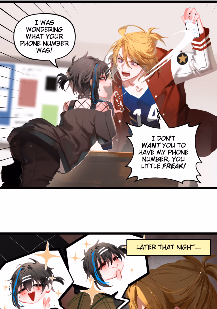 Goth Boy and the Jock Chapter 1 page 7 - 