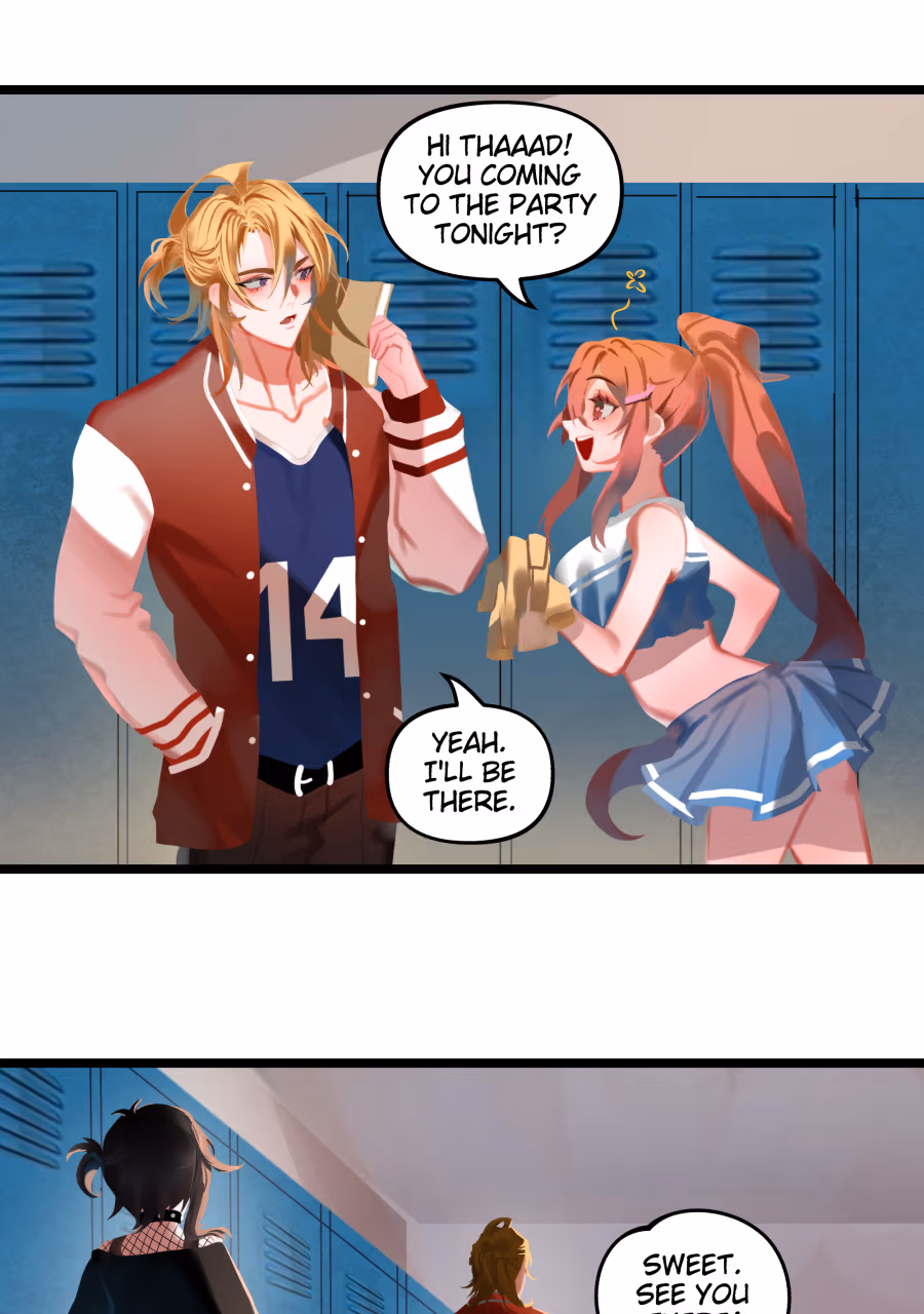 Goth Boy and the Jock Chapter 1 page 9 - 