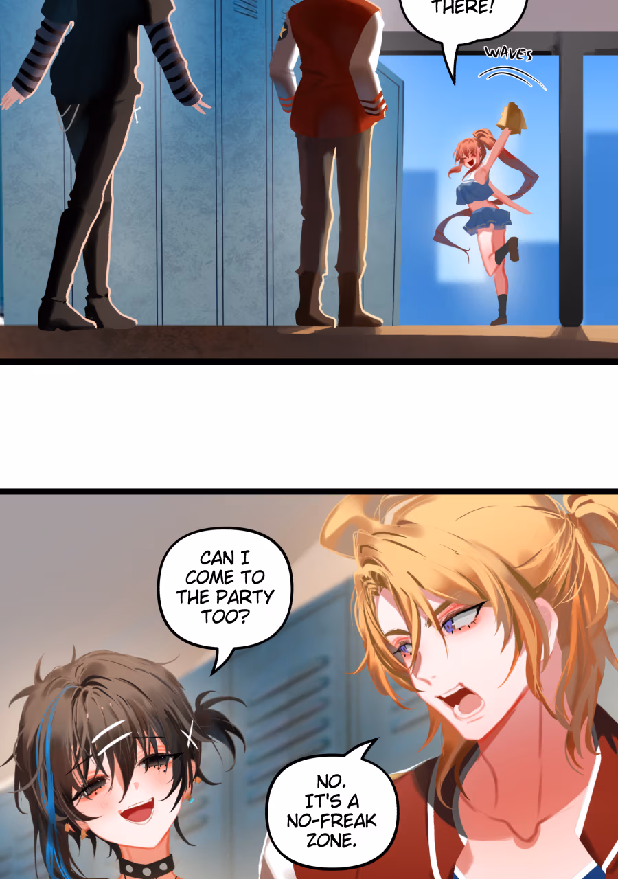 Goth Boy and the Jock Chapter 1 page 10 - 