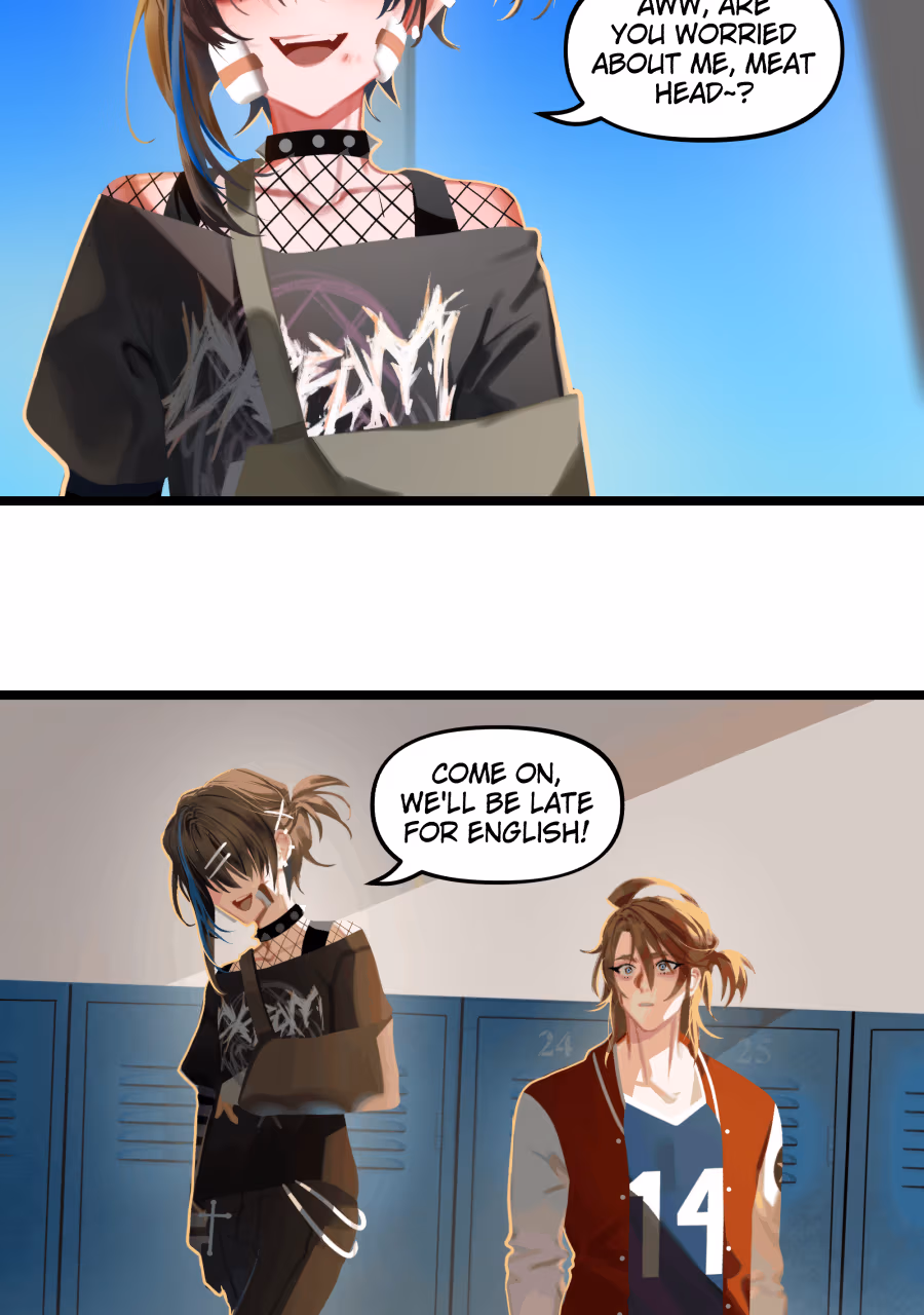 Goth Boy and the Jock Chapter 2 page 11 - 