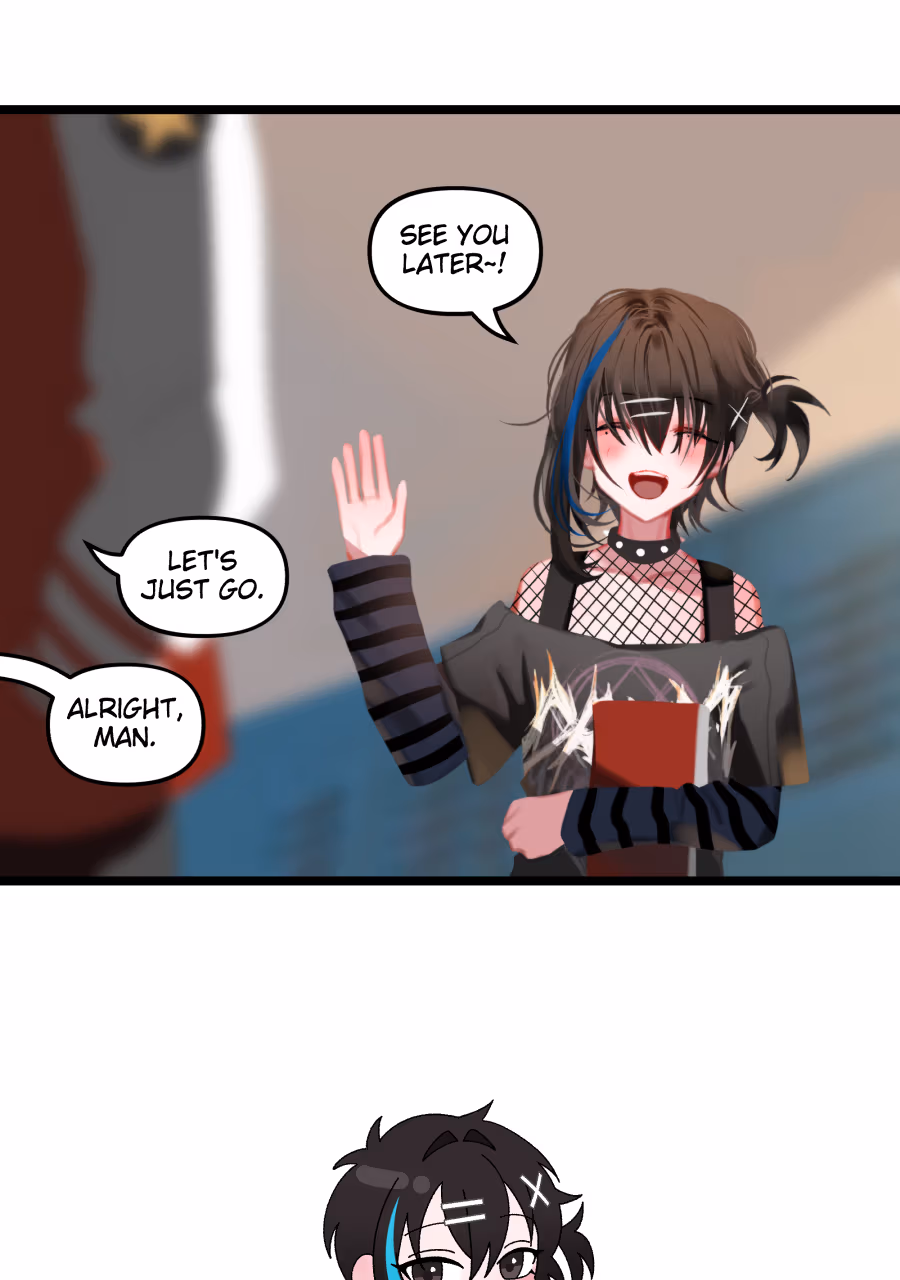Goth Boy and the Jock Chapter 2 page 4 - 