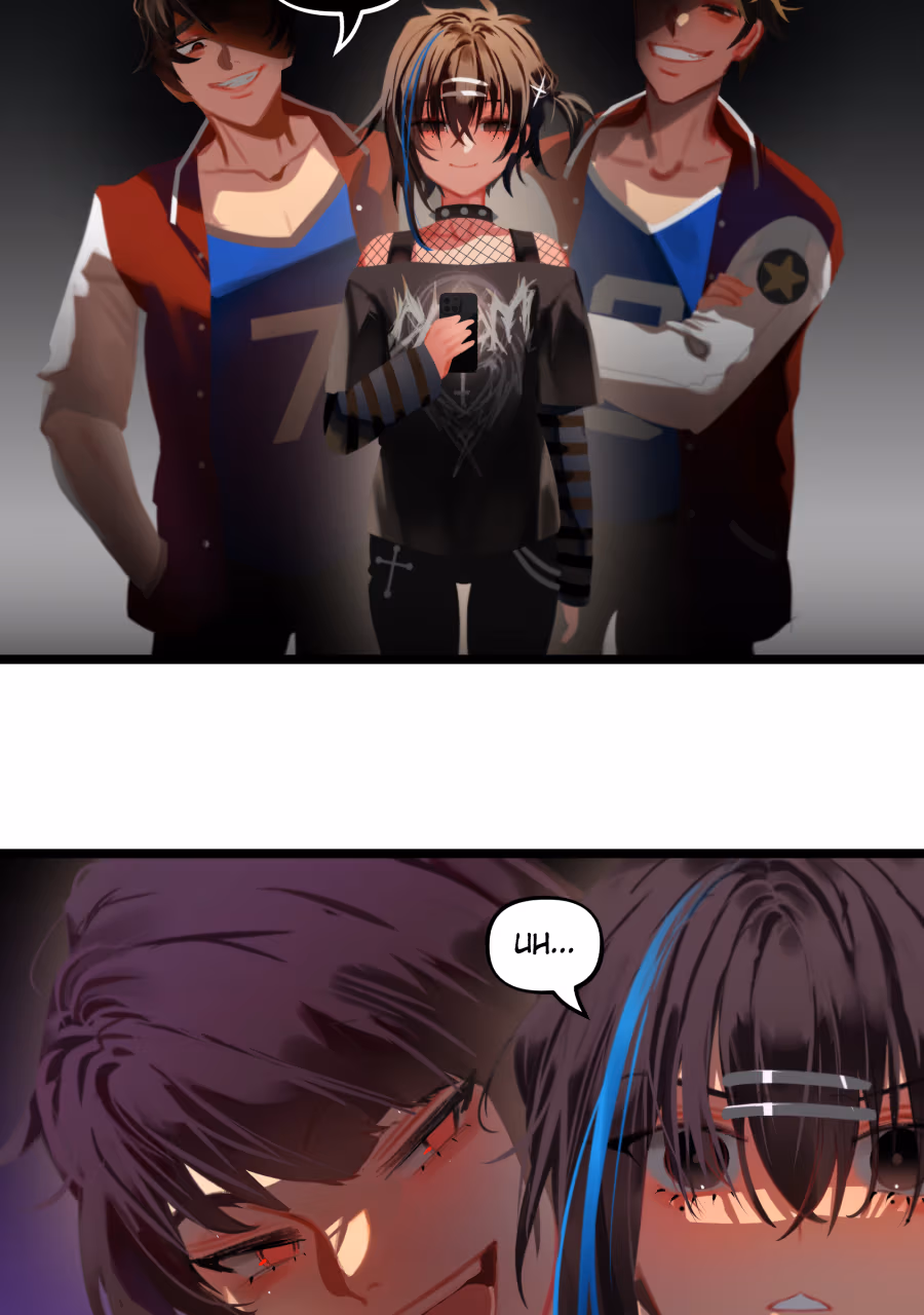 Goth Boy and the Jock Chapter 2 page 7 - 