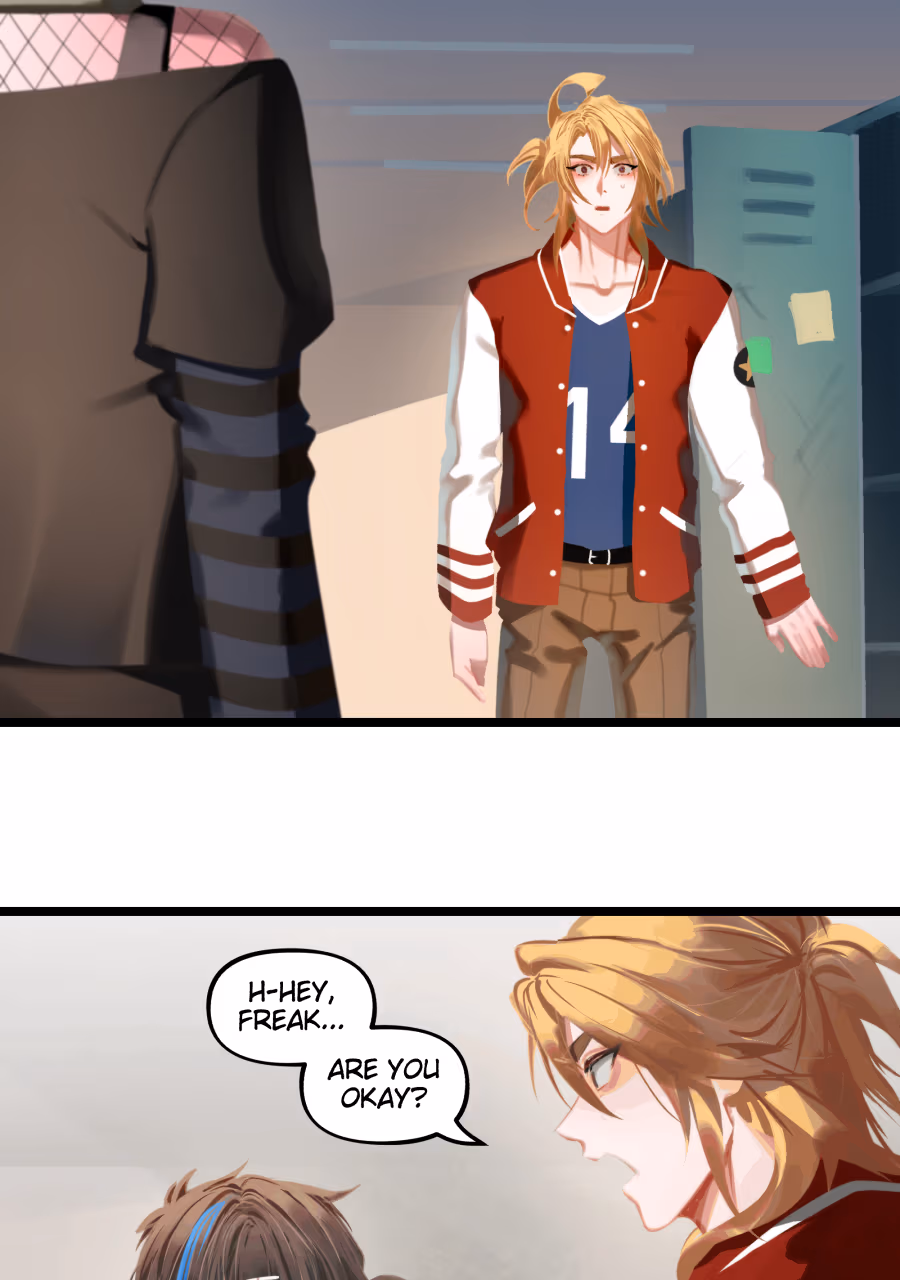 Goth Boy and the Jock Chapter 2 page 9 - 