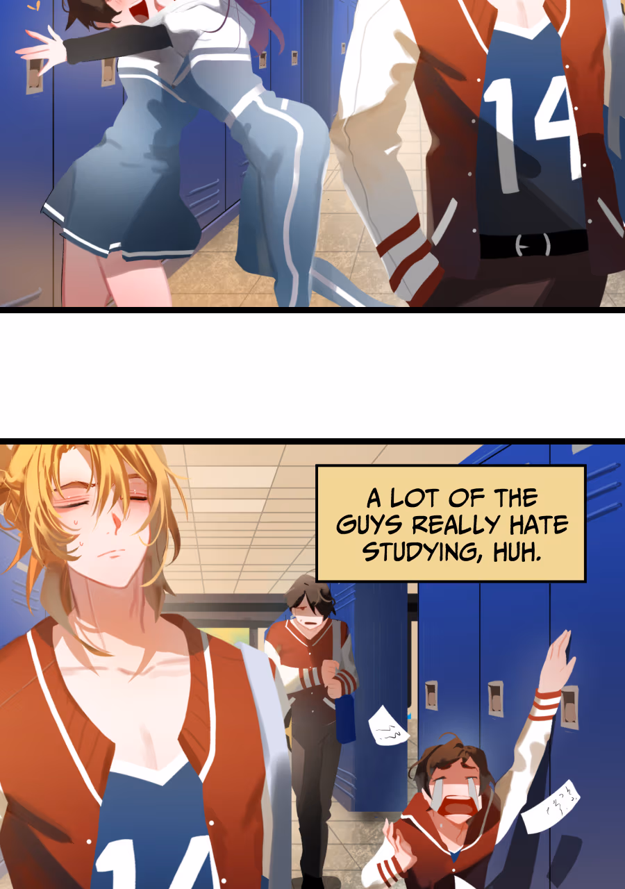 Goth Boy and the Jock Chapter 3 page 14 - 