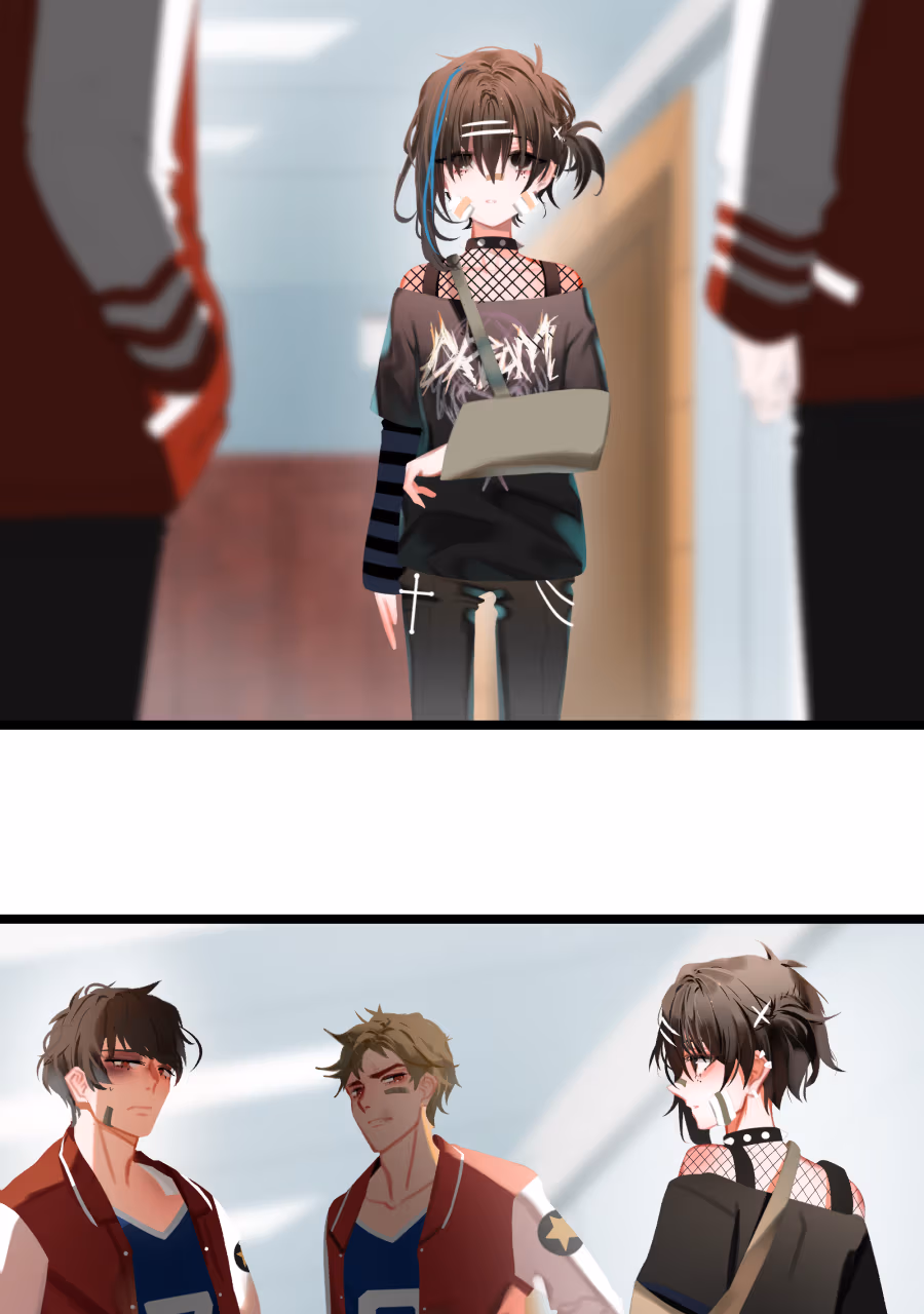 Goth Boy and the Jock Chapter 3 page 3 - 