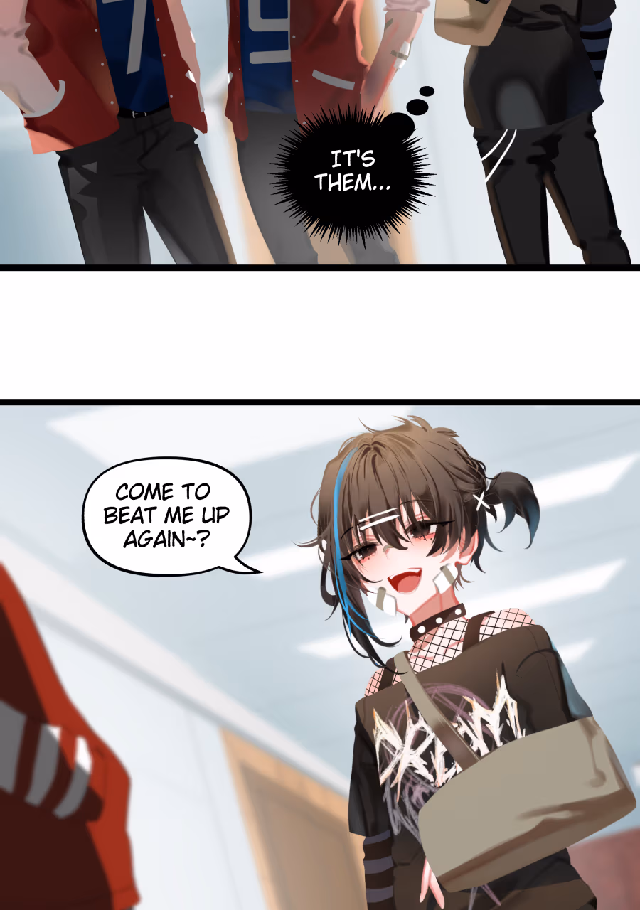 Goth Boy and the Jock Chapter 3 page 4 - 