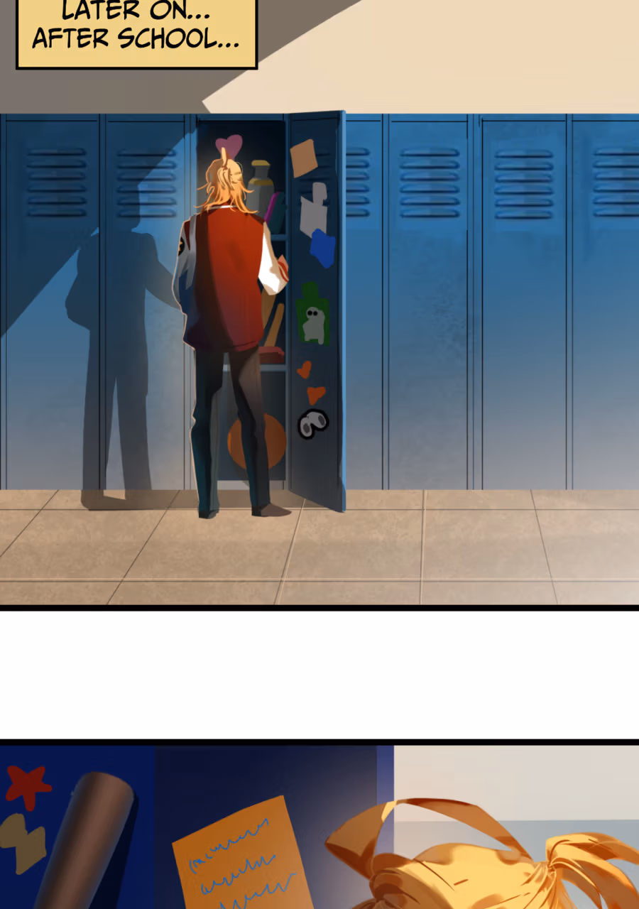 Goth Boy and the Jock Chapter 3 page 34 - 