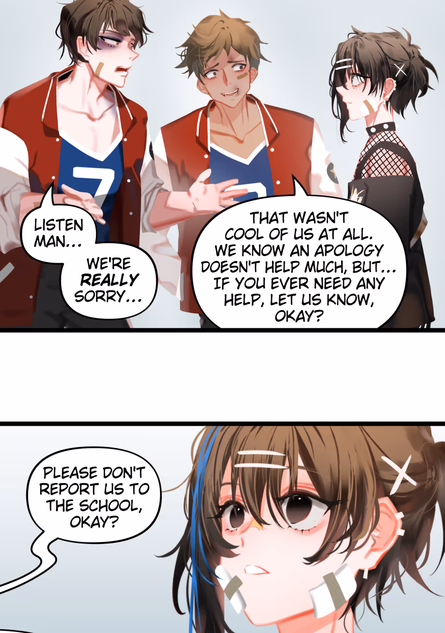 Goth Boy and the Jock Chapter 3 page 6 - 