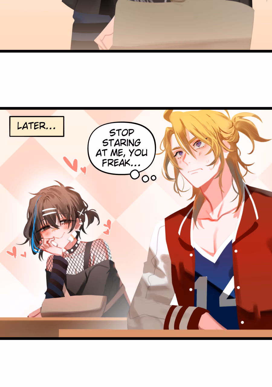 Goth Boy and the Jock Chapter 3 page 8 - 